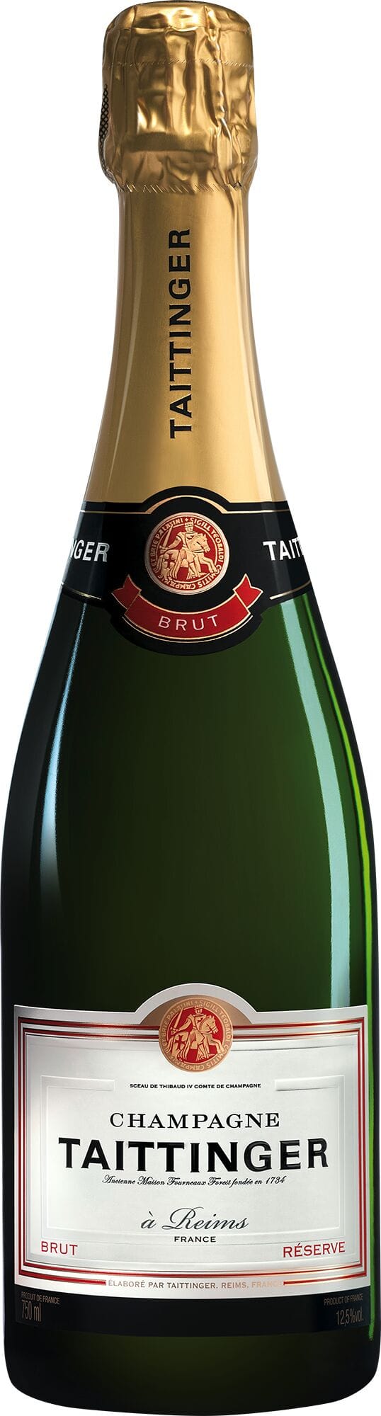 Taittinger Brut Réserve in Geschenkpackung