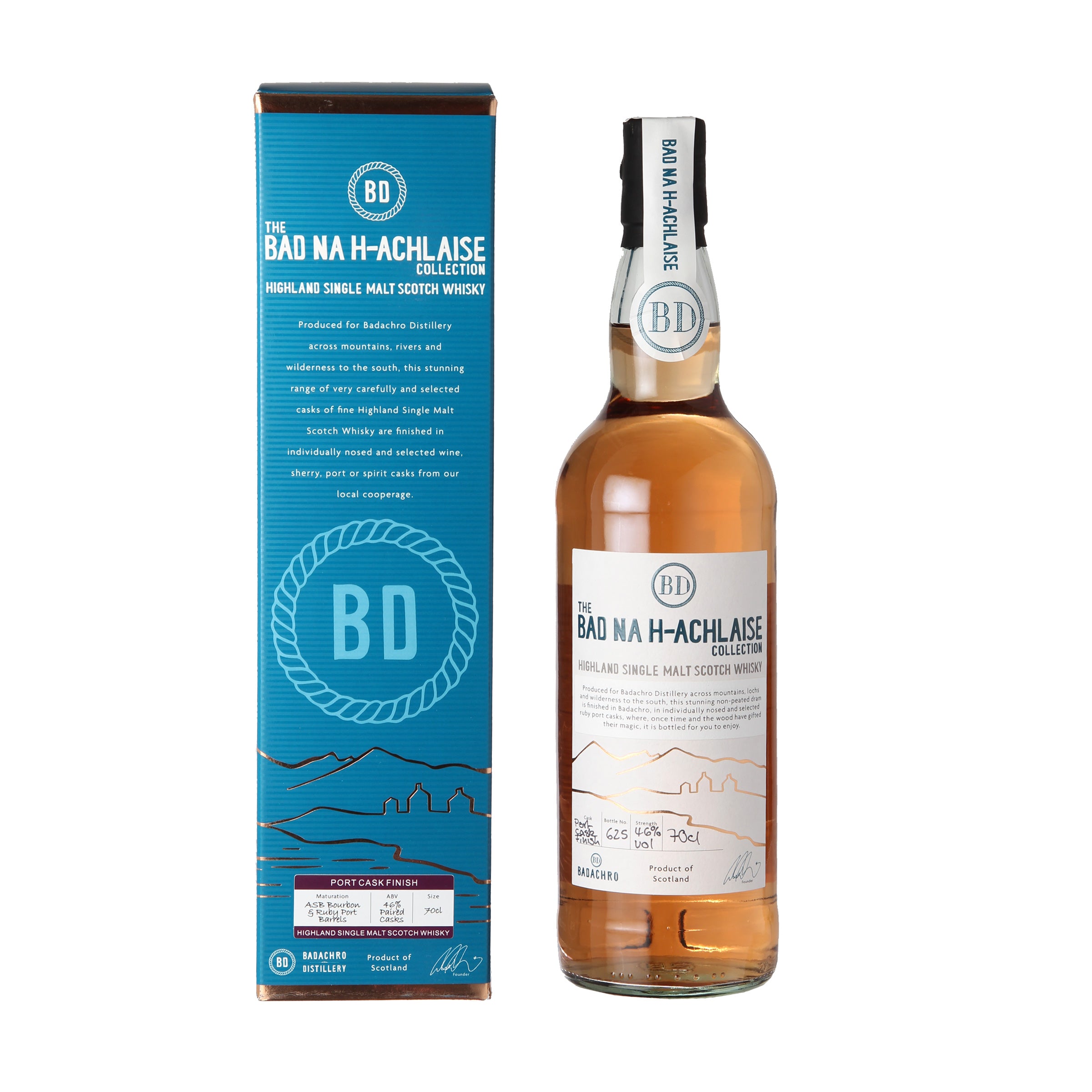 Bad na h-Achlaise - Port Cask Finish - Highland Single Malt Scotch Whisky
