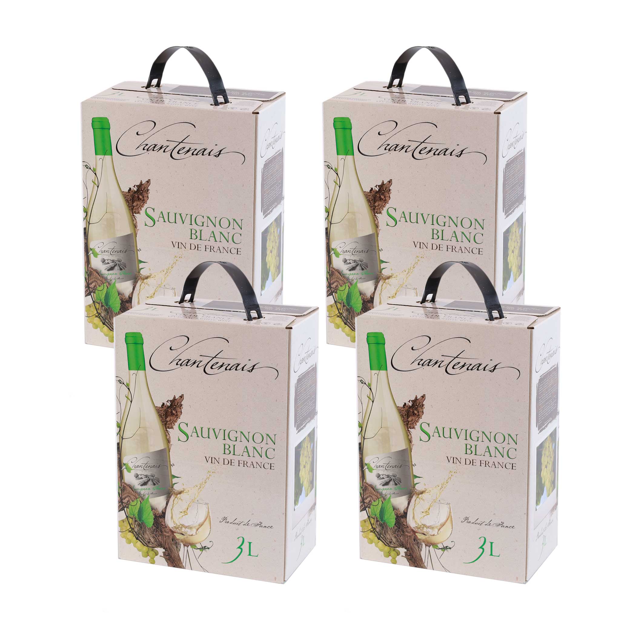 Bag-in-Box - Vin de France - Sauvignon - BLANC - Chantenais 3 L.