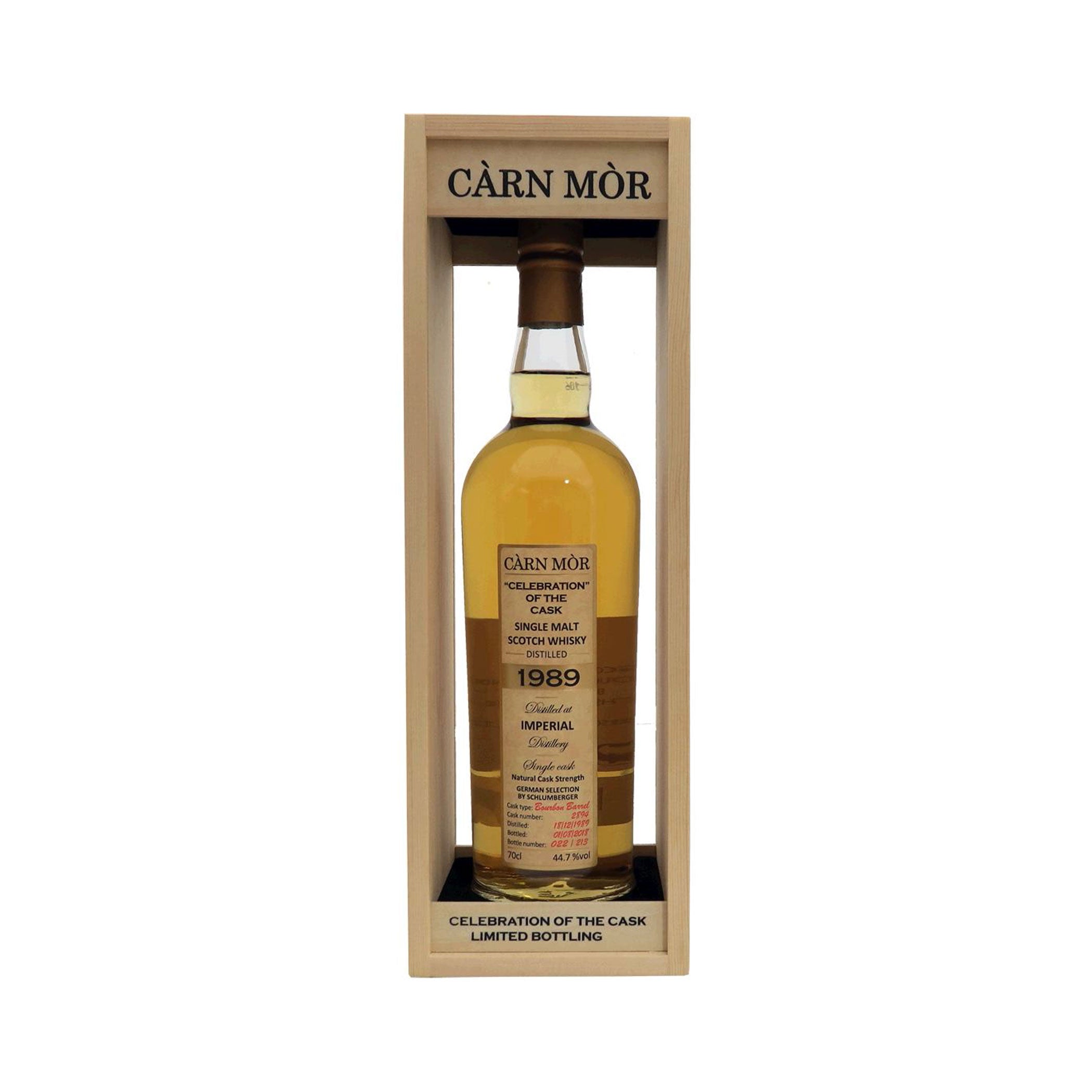 Càrn Mòr COC Imperial 1989 #2894 Limited Bottling 44,7% vol Single Malt Scotch Whisky
