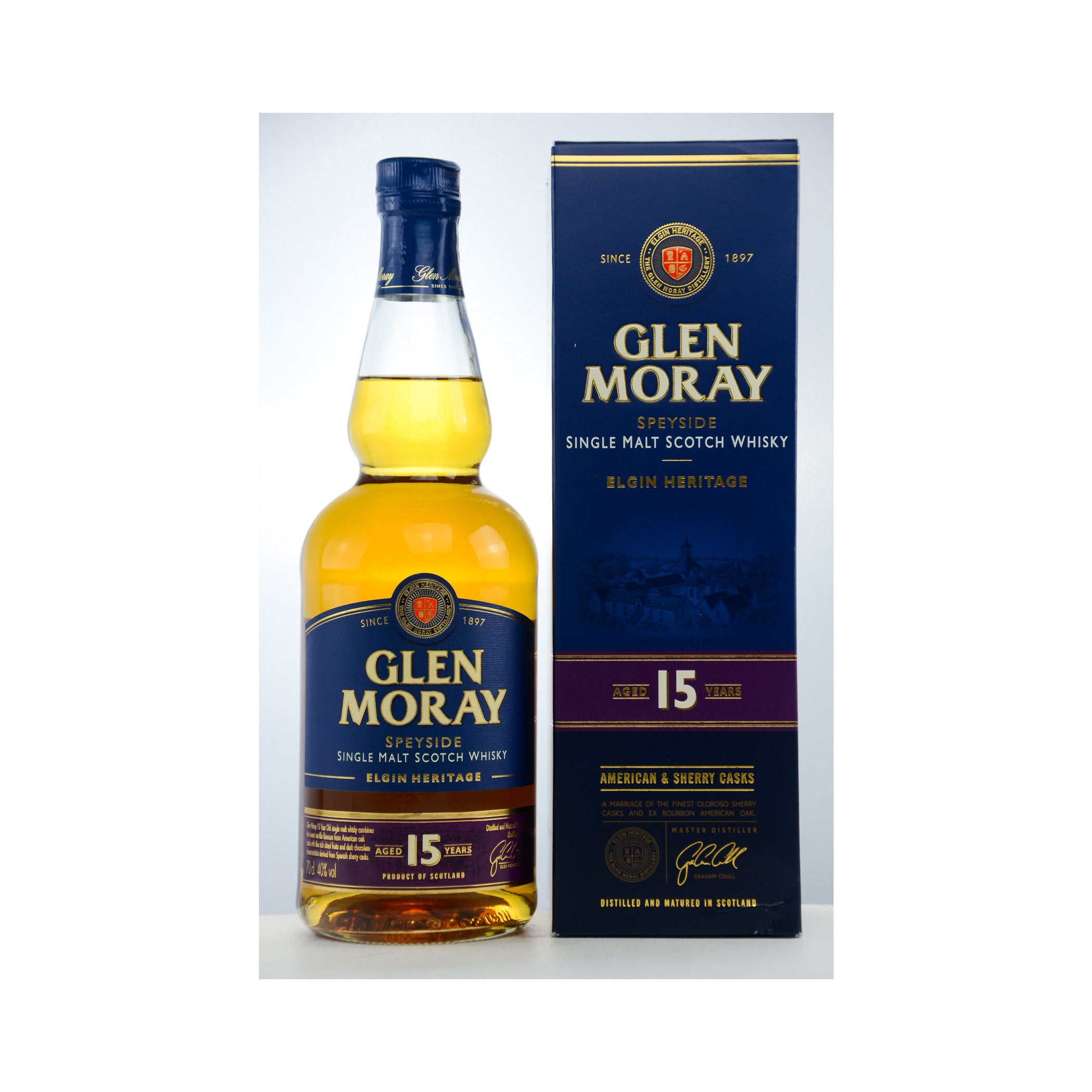 Glen Moray 15 y.o. American & Sherry Cask
