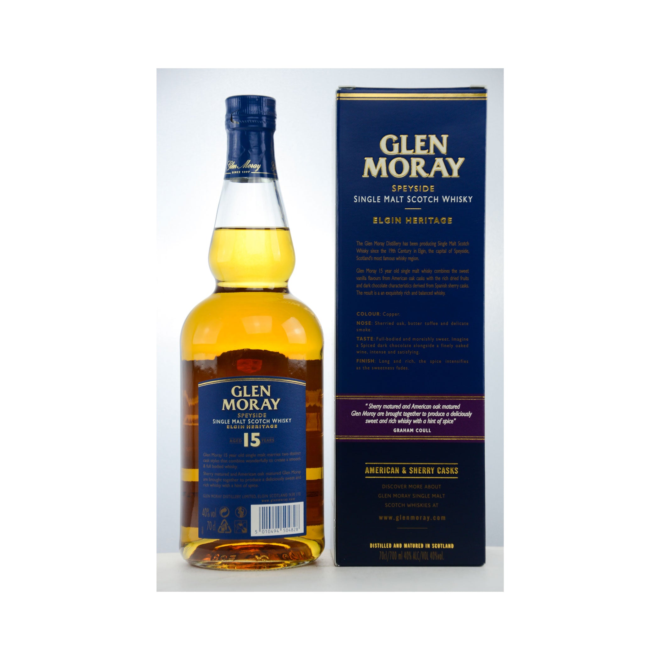 Glen Moray 15 y.o. American & Sherry Cask