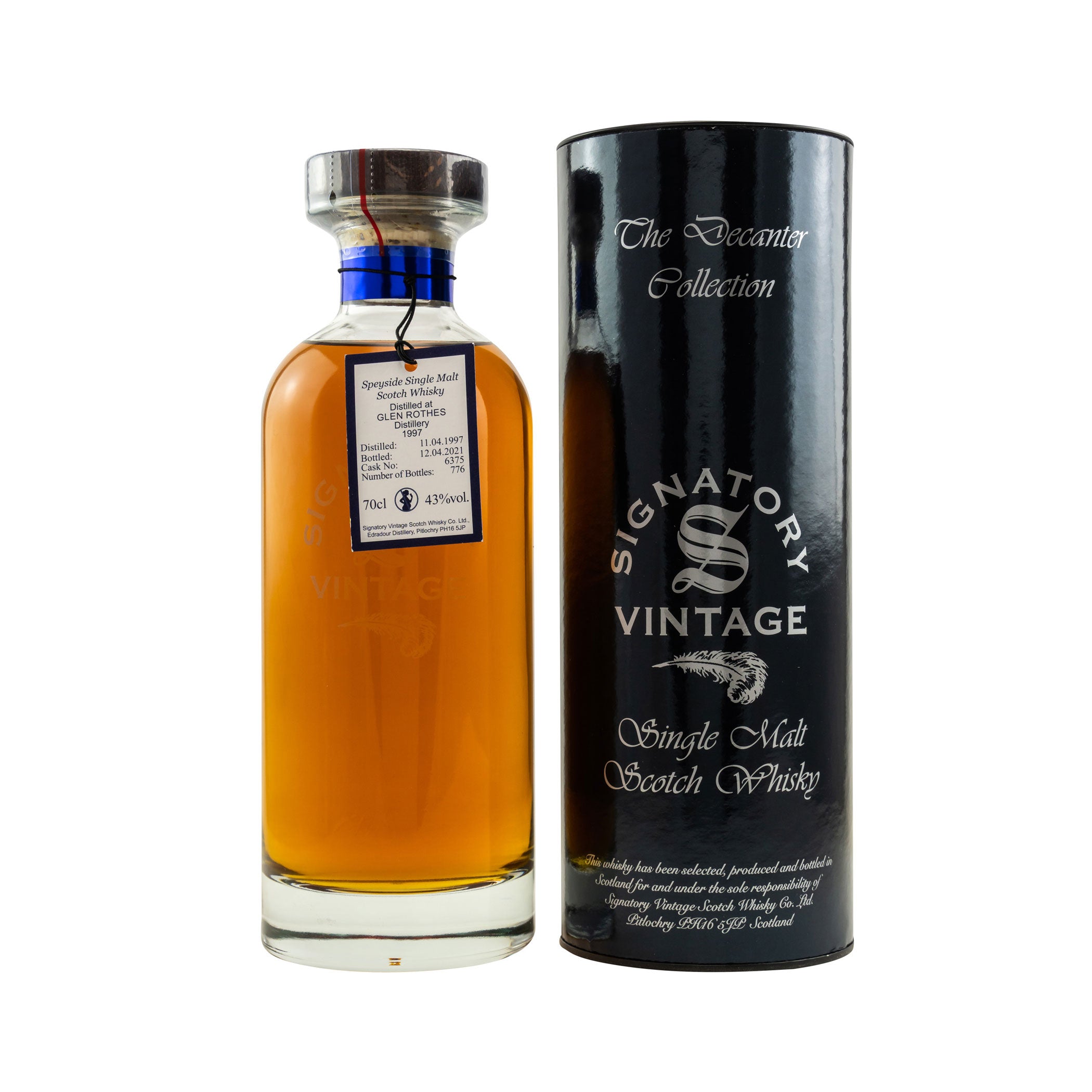 Glenrothes 1997/2021 Sig Ibisco Decanter #6347