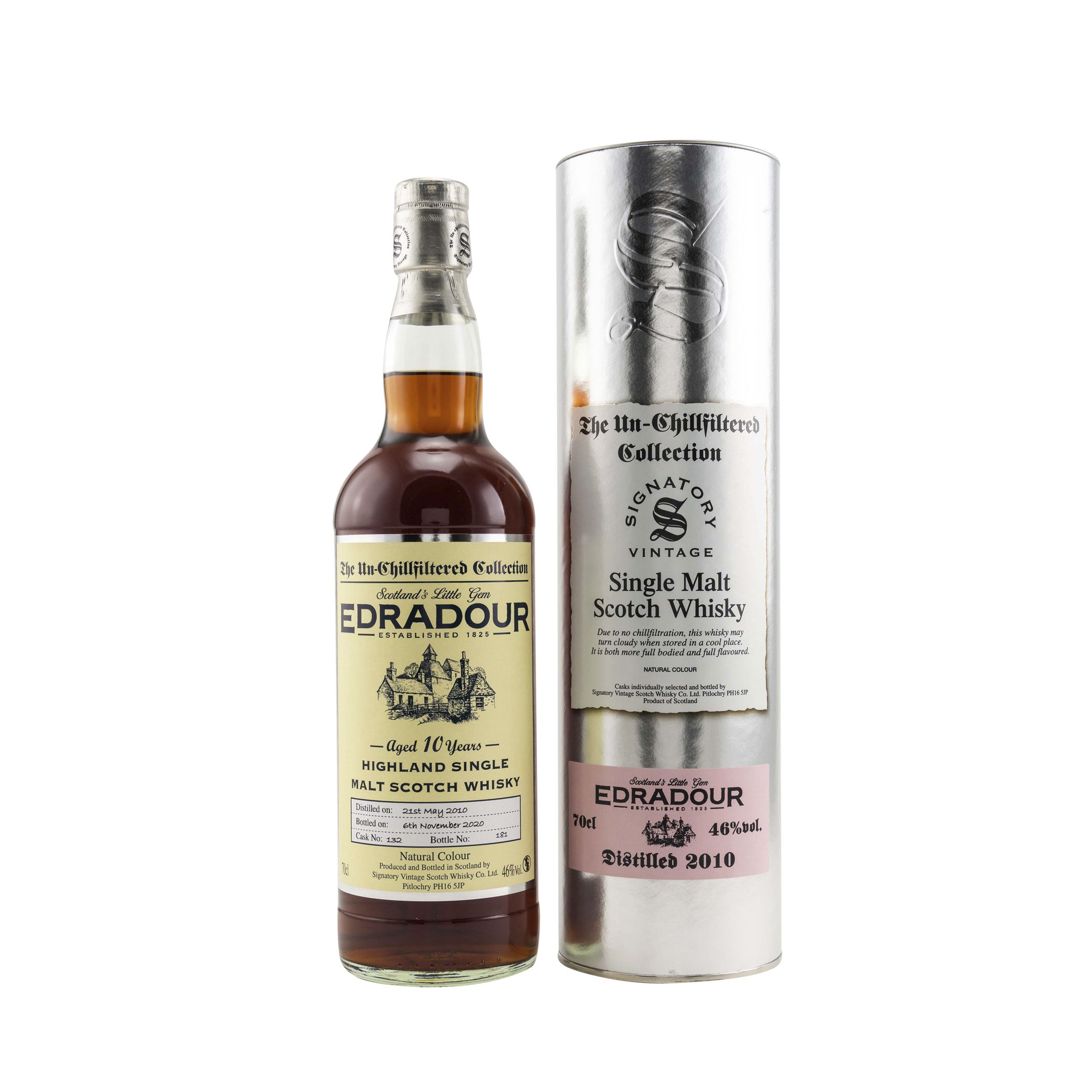 Edradour 2010/2020 Signatory un-chill #132