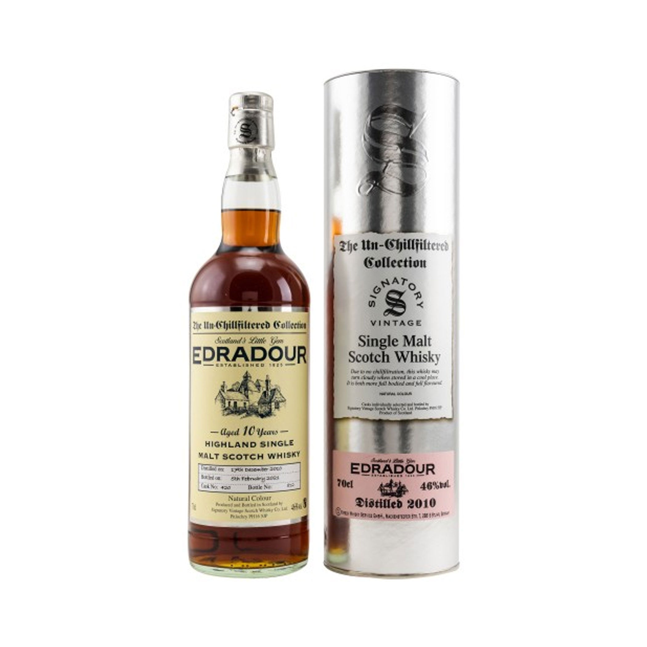 Edradour 2010/2020 Signatory Un-Chillfiltered #420