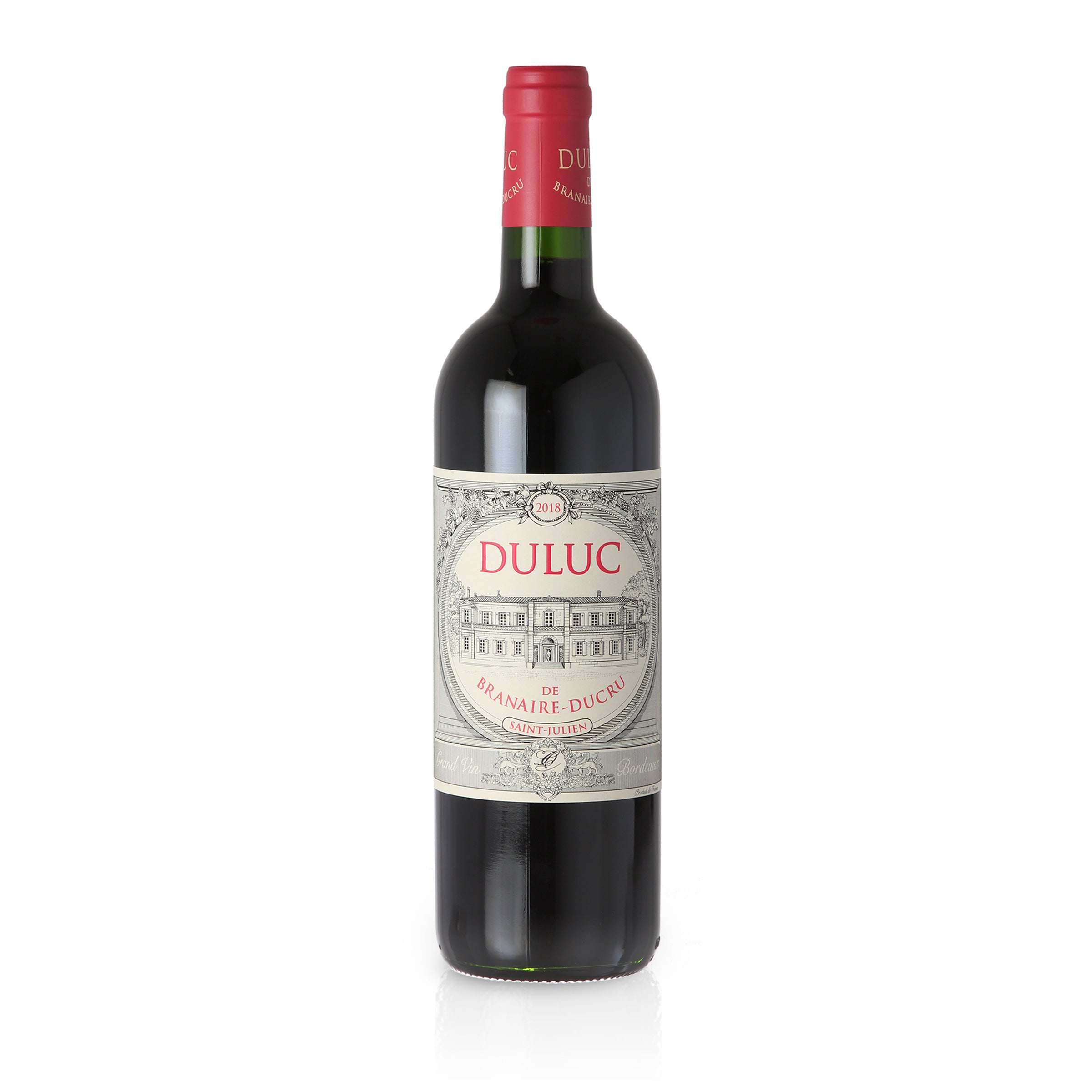 2018 Duluc de Branaire-Ducru Dry Red Wine, Saint-Julien Grand Vin Bordeaux