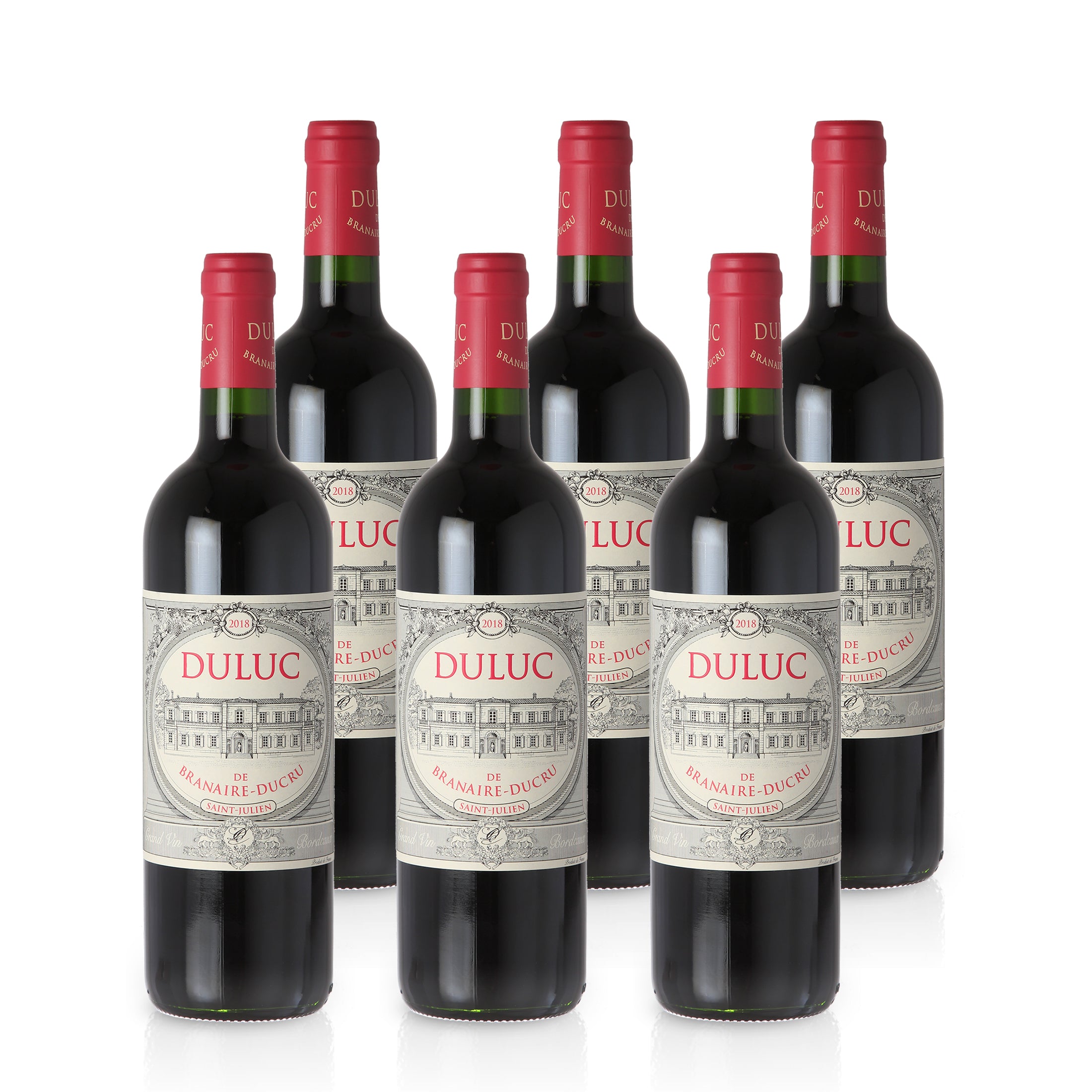 2018 Duluc de Branaire-Ducru Dry Red Wine, Saint-Julien Grand Vin Bordeaux