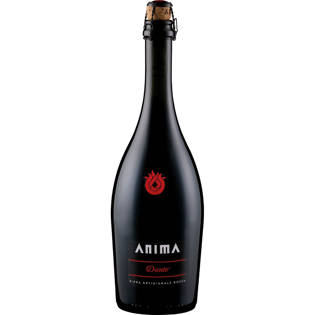 Dante - Dark Double Malt Beer Birra AnimA Piedmont/Italy 0.75l