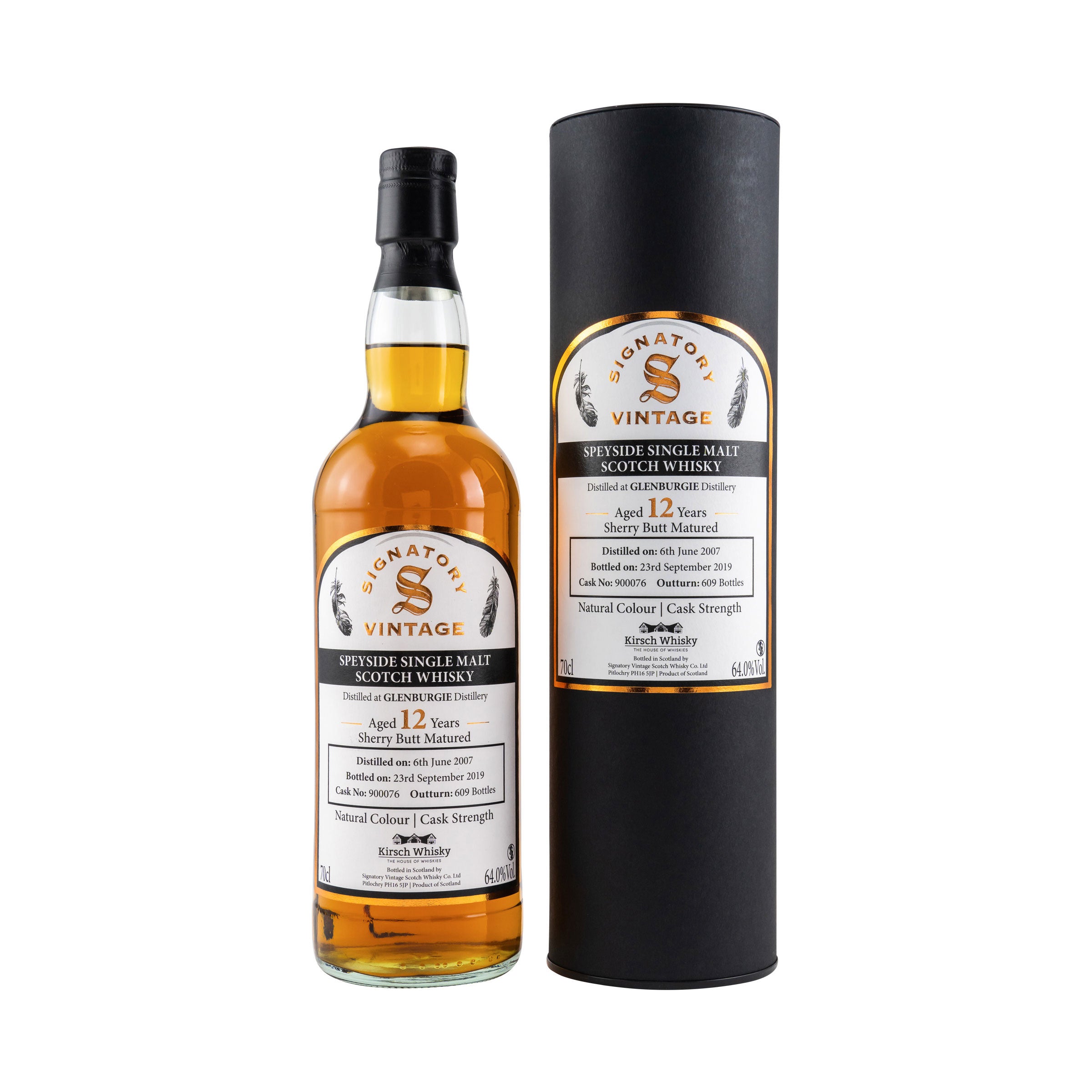 Glenburgie 2007/2019 Sig CS Kirsch - Signatory Vintage