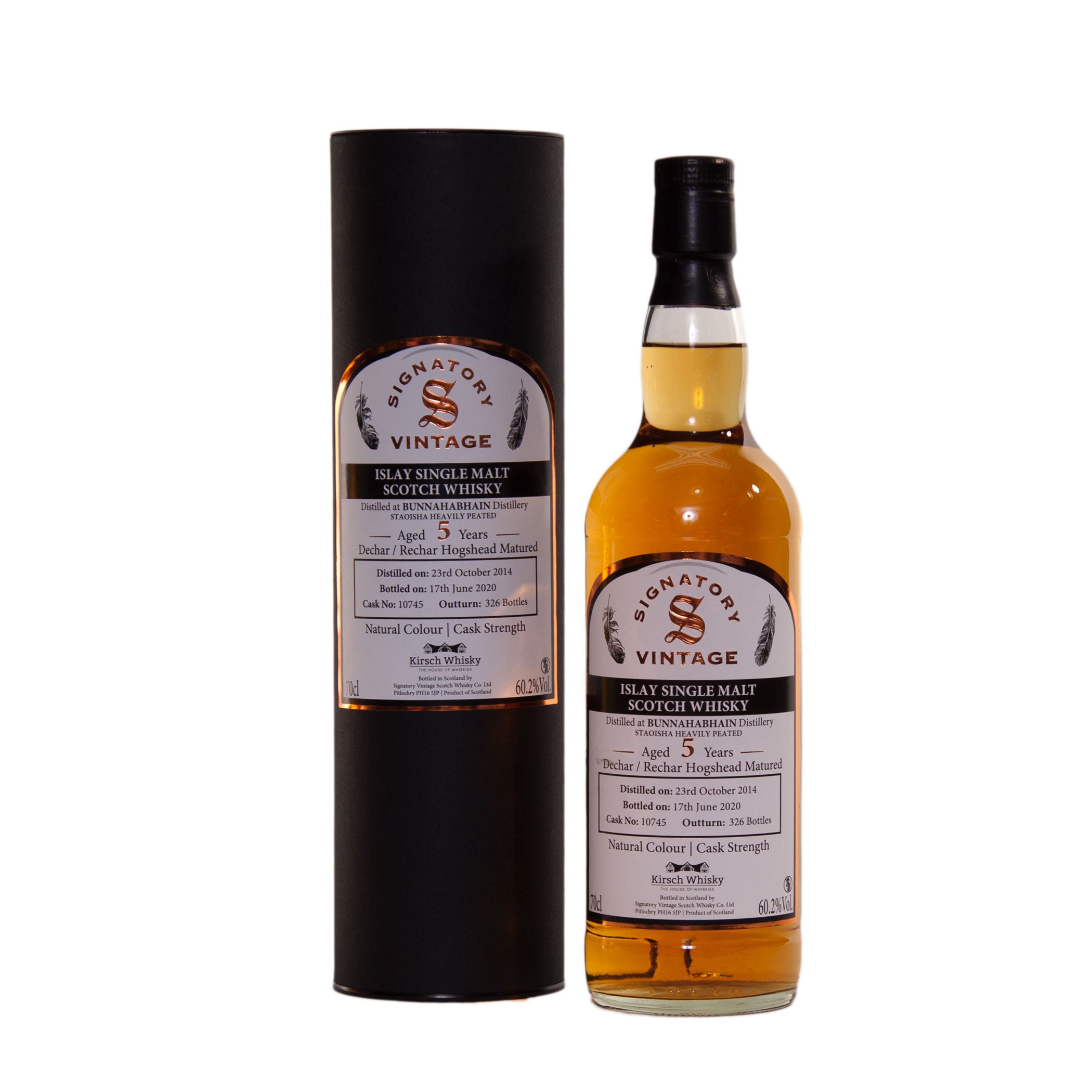Bunnahabhain Staoisha 2014/2020 Signatory Vintage Islay #10745