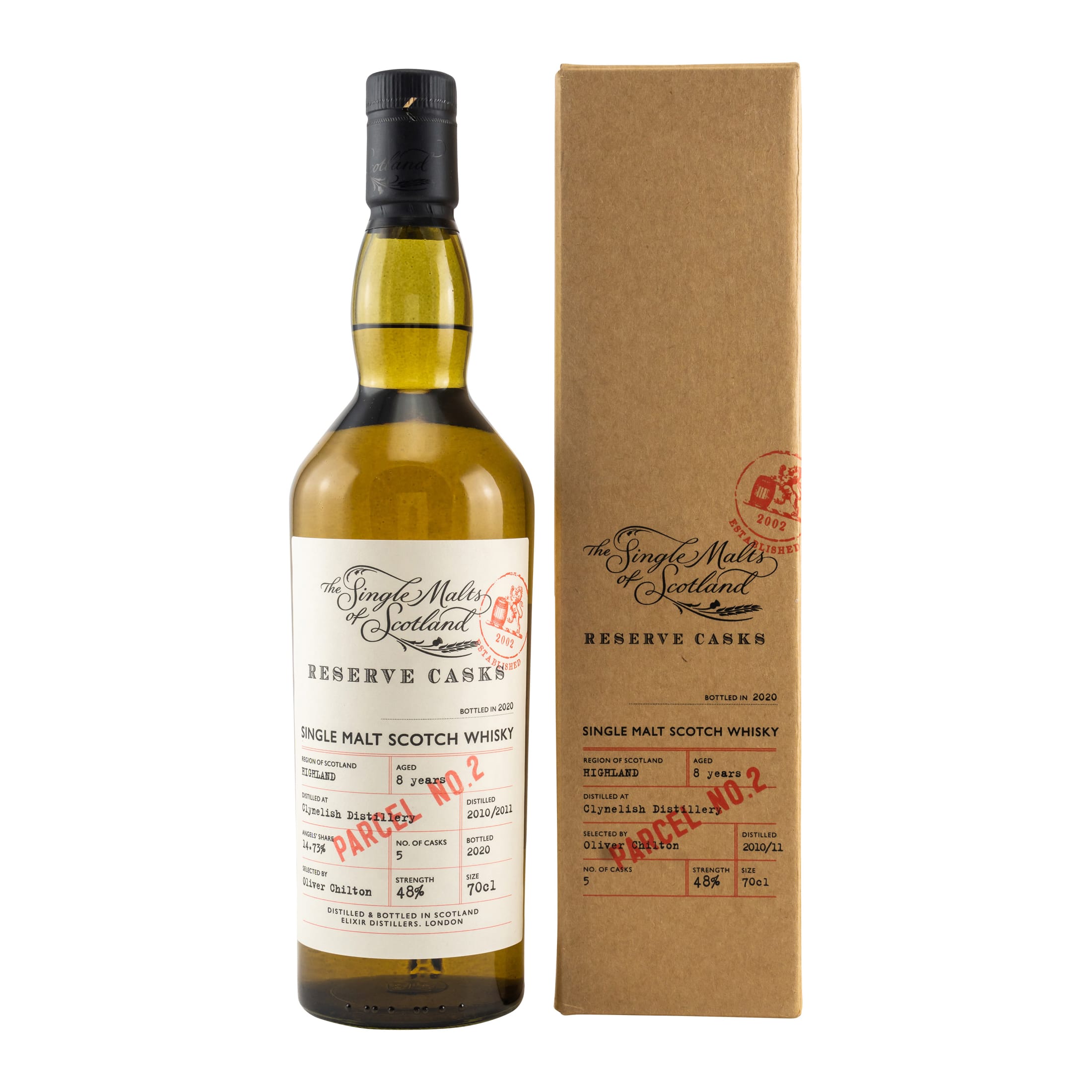 Clynelish 2010-2011/2020 - 8 Jahre - Reserve Cask Parcel 2 (SMoS)