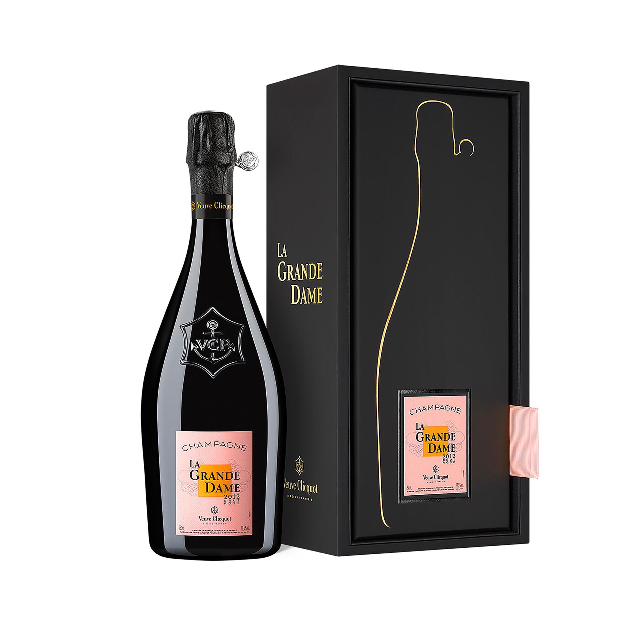 Champagne Veuve Clicquot La Grande Dame 2012 Rosé Brut in Gift Box