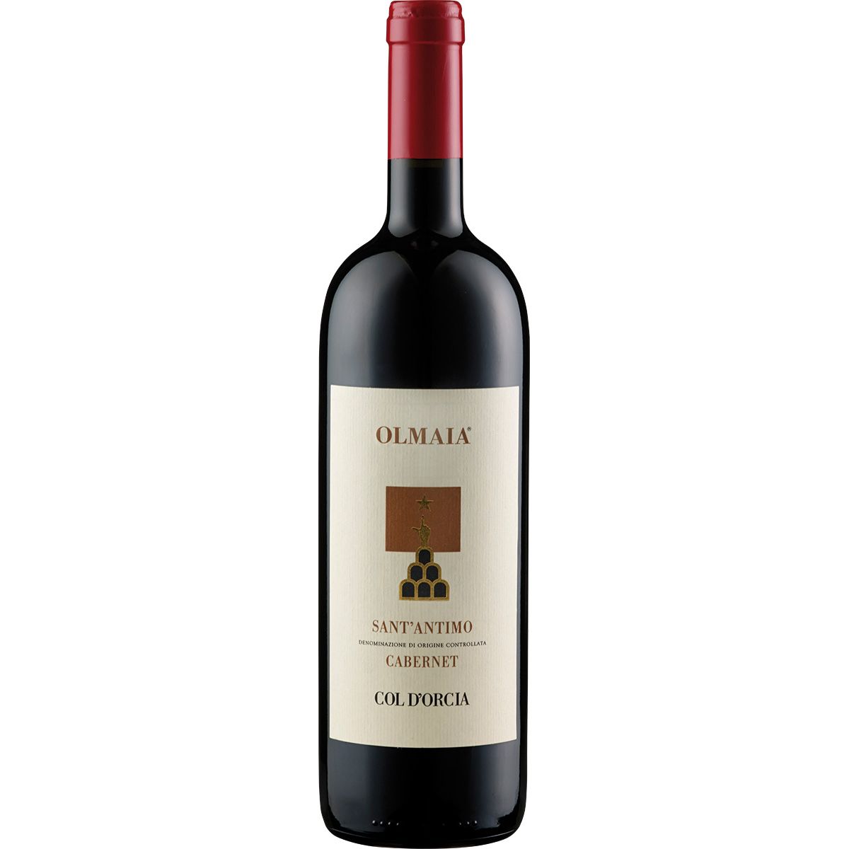 2016 Sant'Antimo Olmaia DOC - Organic - in 6-bottle wooden case - Col d'Orcia Tuscany/Italy 0.75 L