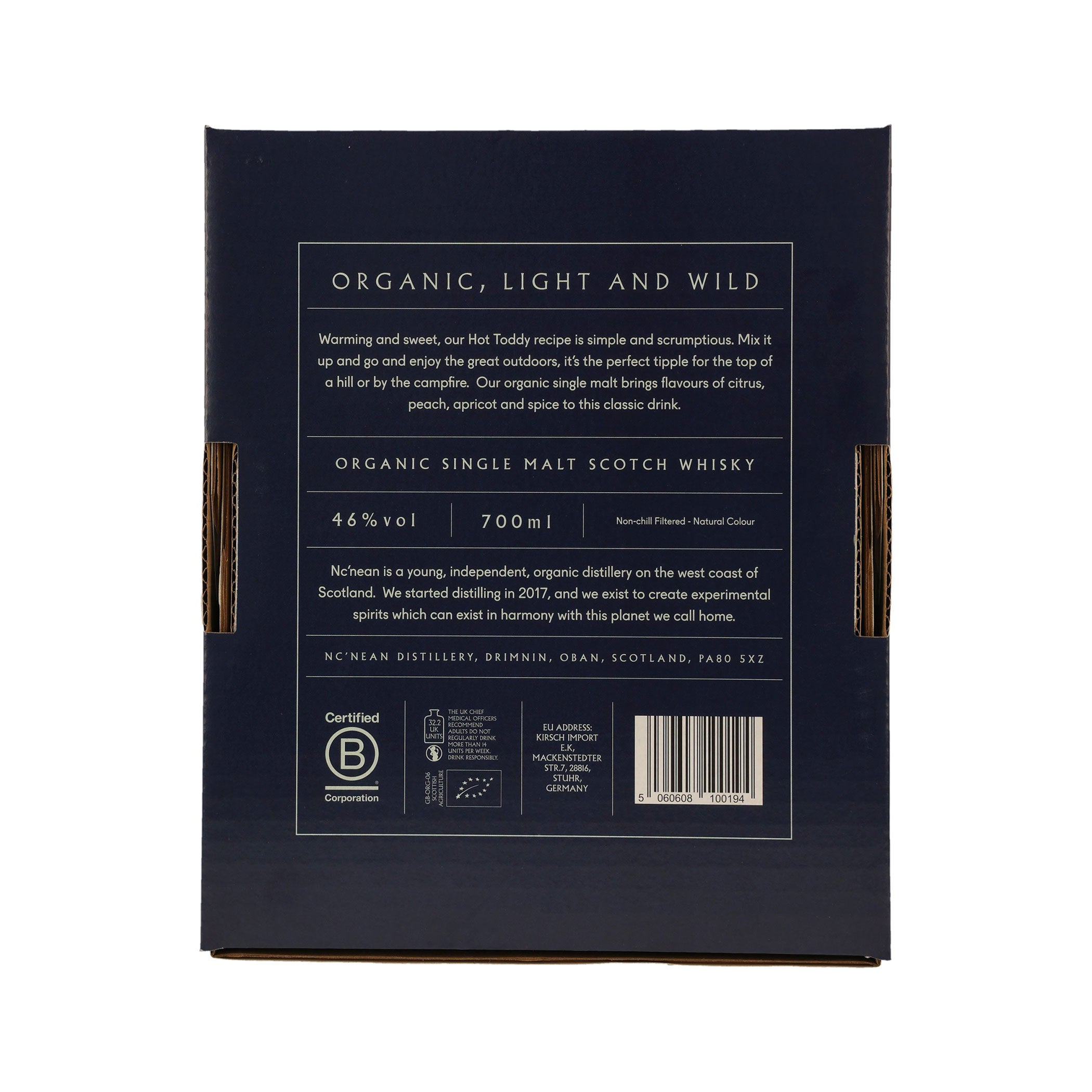Nc'nean - Hot Toddy Set - Organic Single Malt Whisky