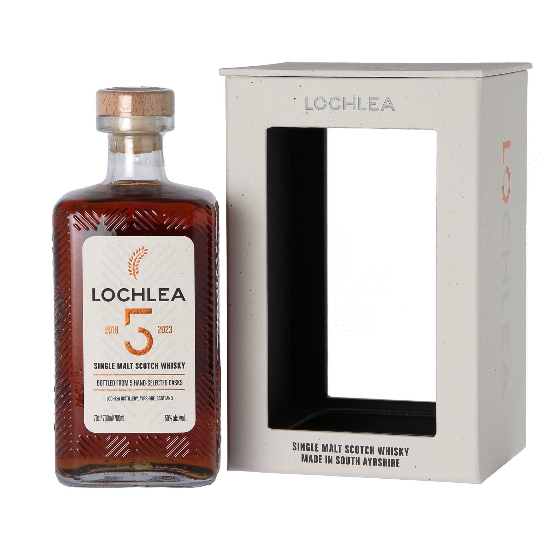 Lochlea Distillery 2018/2023 - 5 Years Old - Single Malt Scotch Whisky