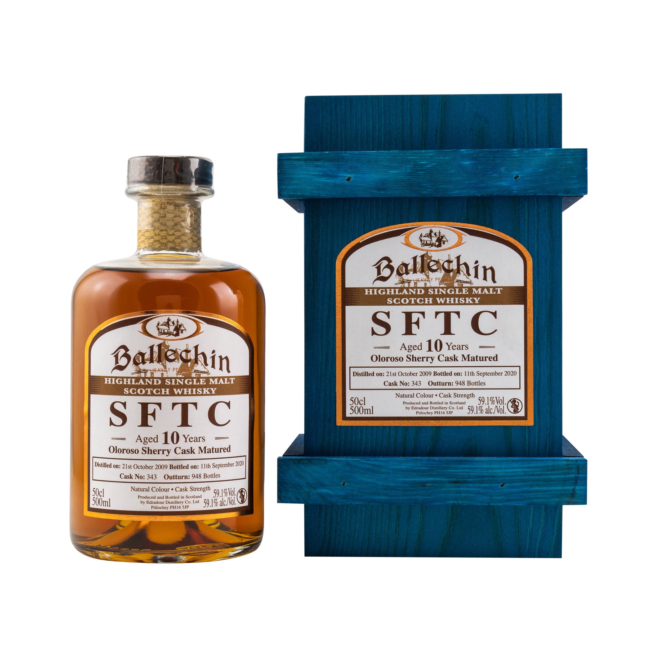 Ballechin 2009/2020 - Straight from the Cask Oloroso Sherry Cask #343