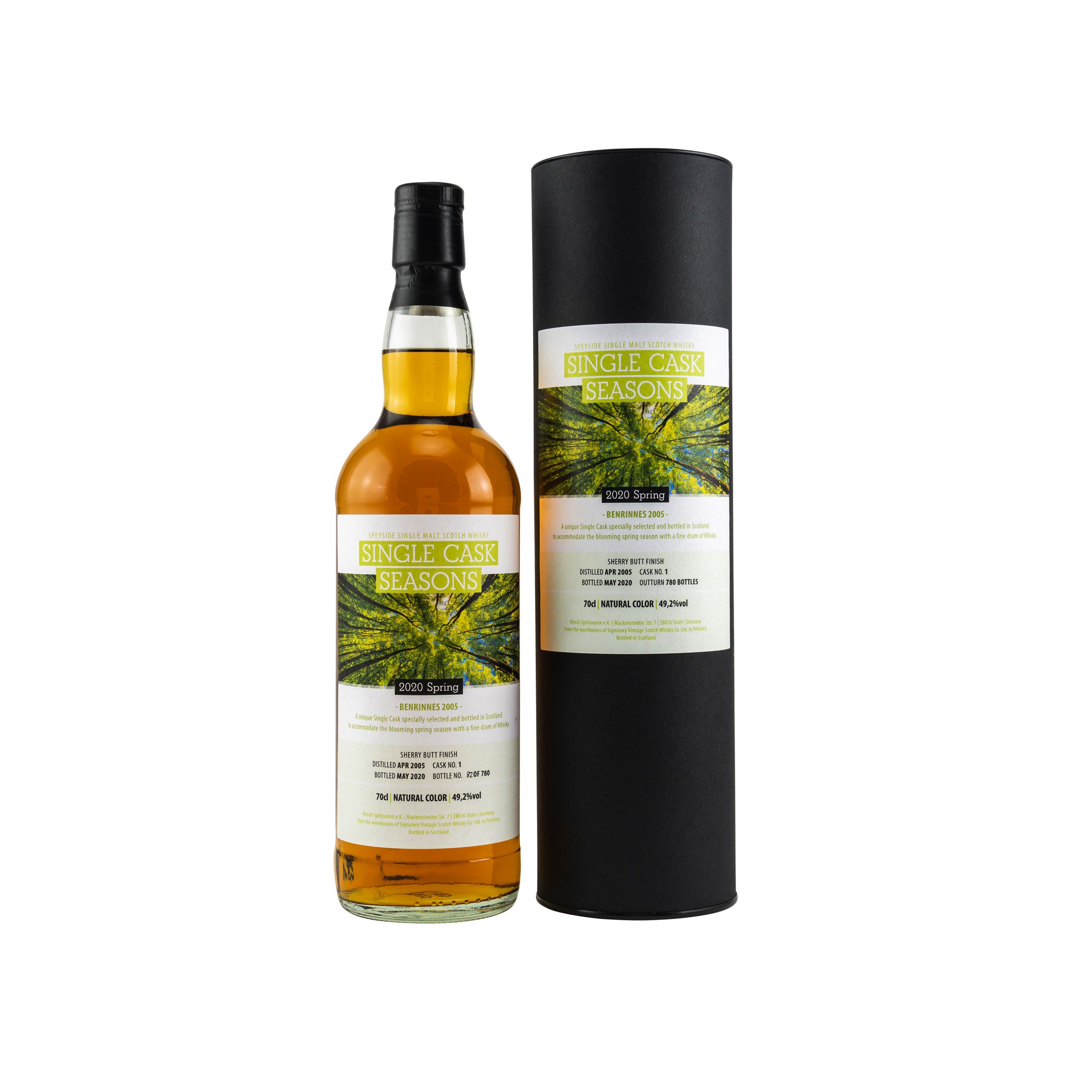 Benrinnes 2005/2020 Single Cask Seasons - Spring 2020 #780