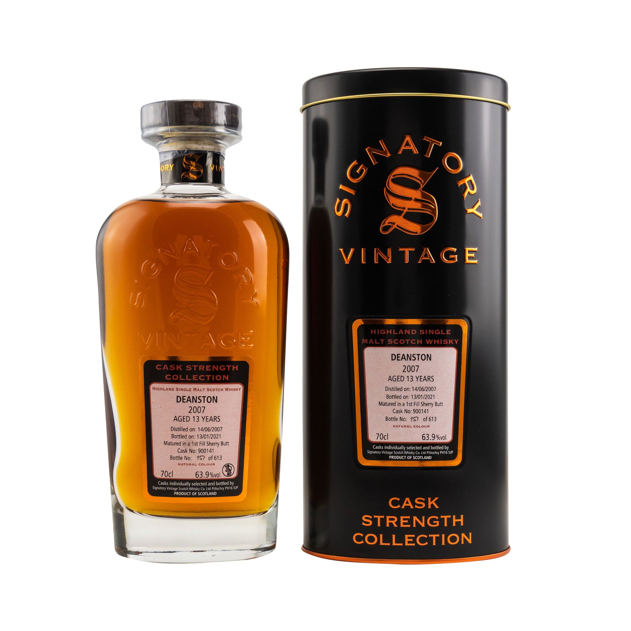 Deanston 2007/2021, 13 Jahre, Sig CS #900141