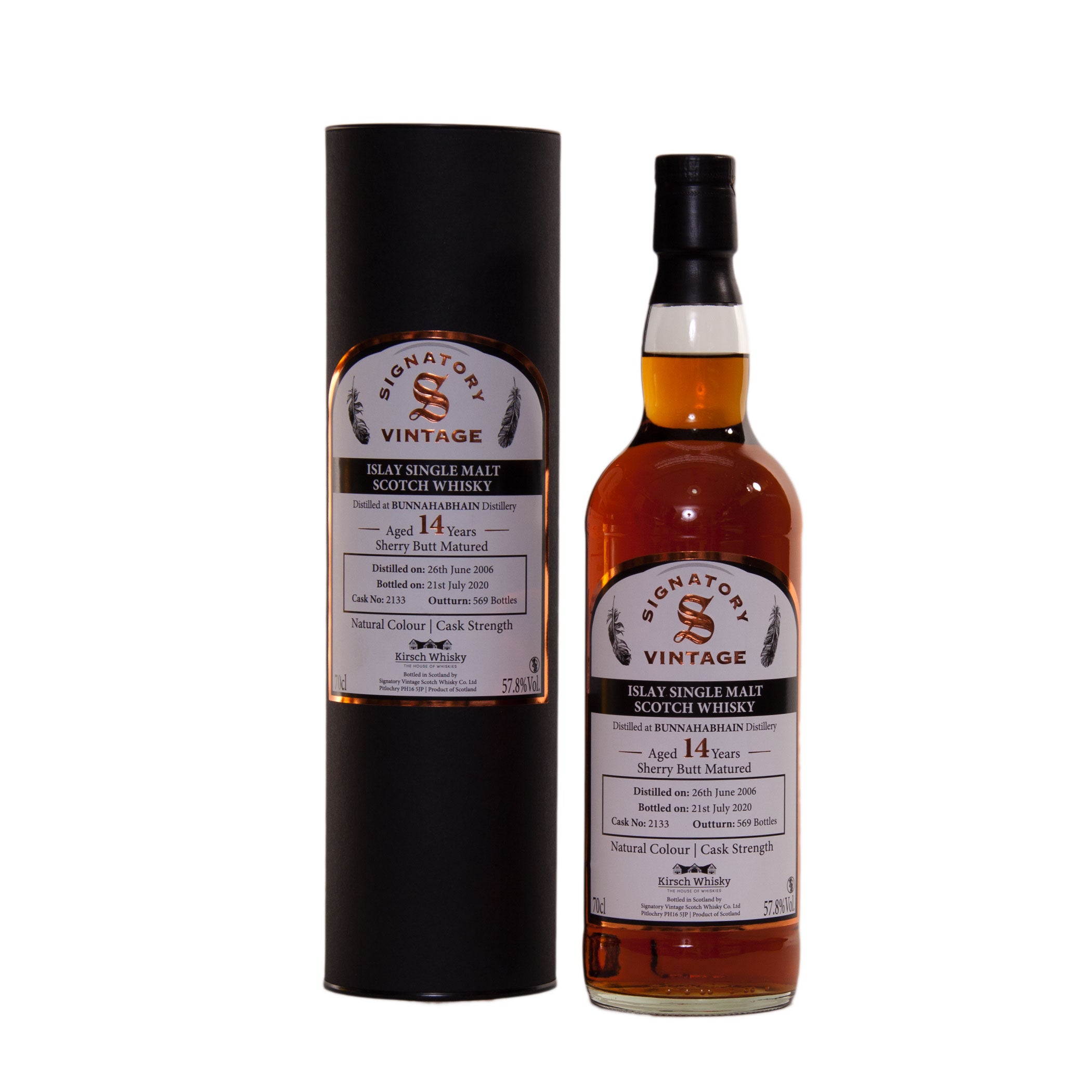 Bunnahabhain 2006/2020 Signatory Vintage Islay #2133