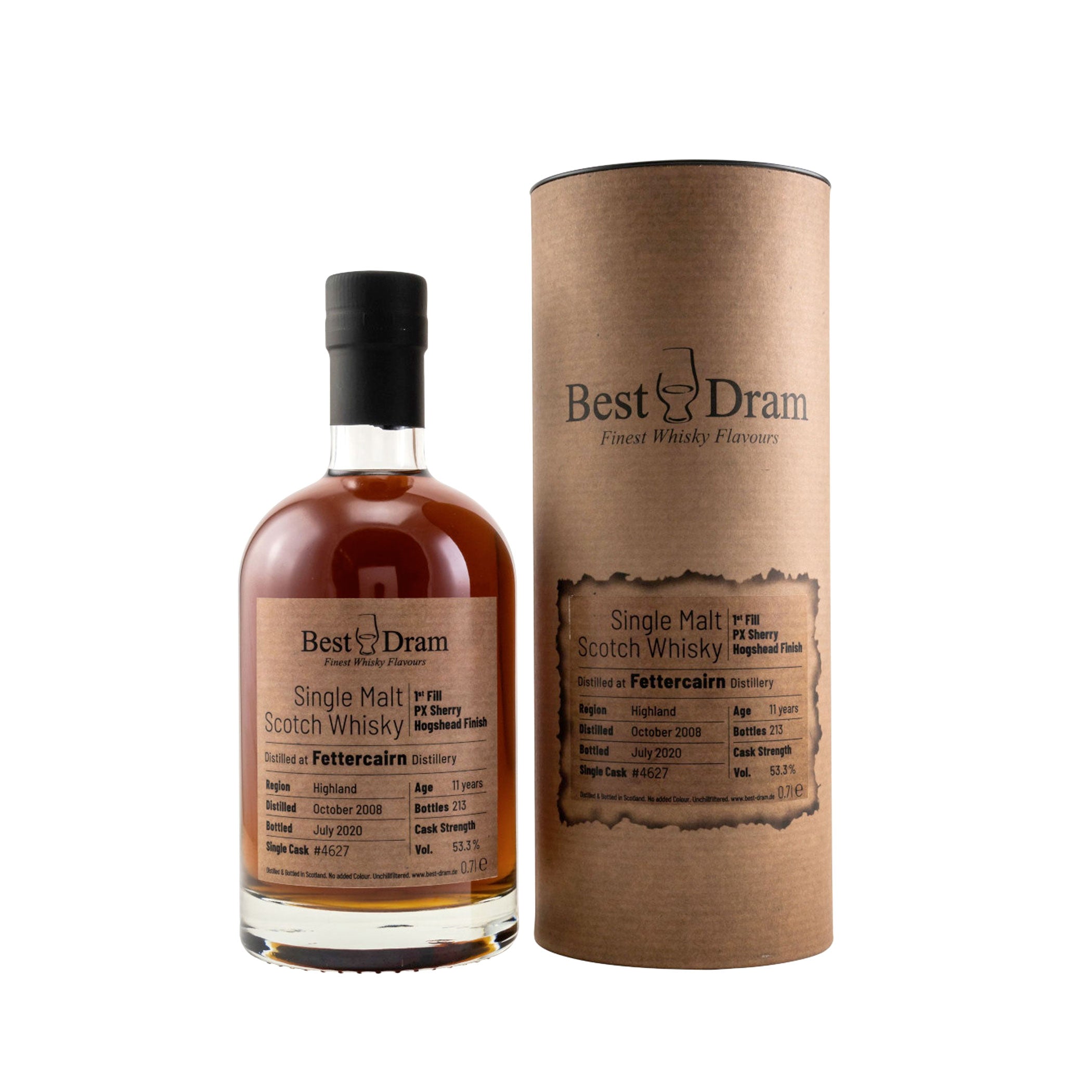 Fettercairn 2008/2020 - 11 Jahre #4627 (Best Dram)