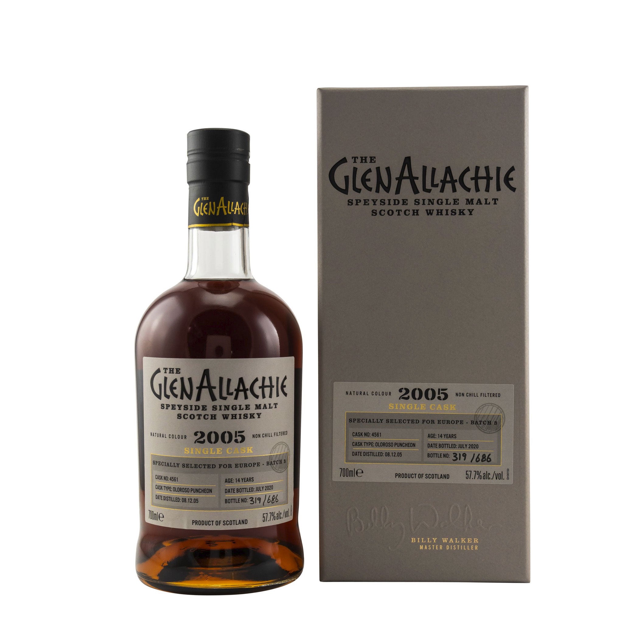 GlenAllachie Oloroso Puncheon 2005/2020 - 14 Jahre #4561