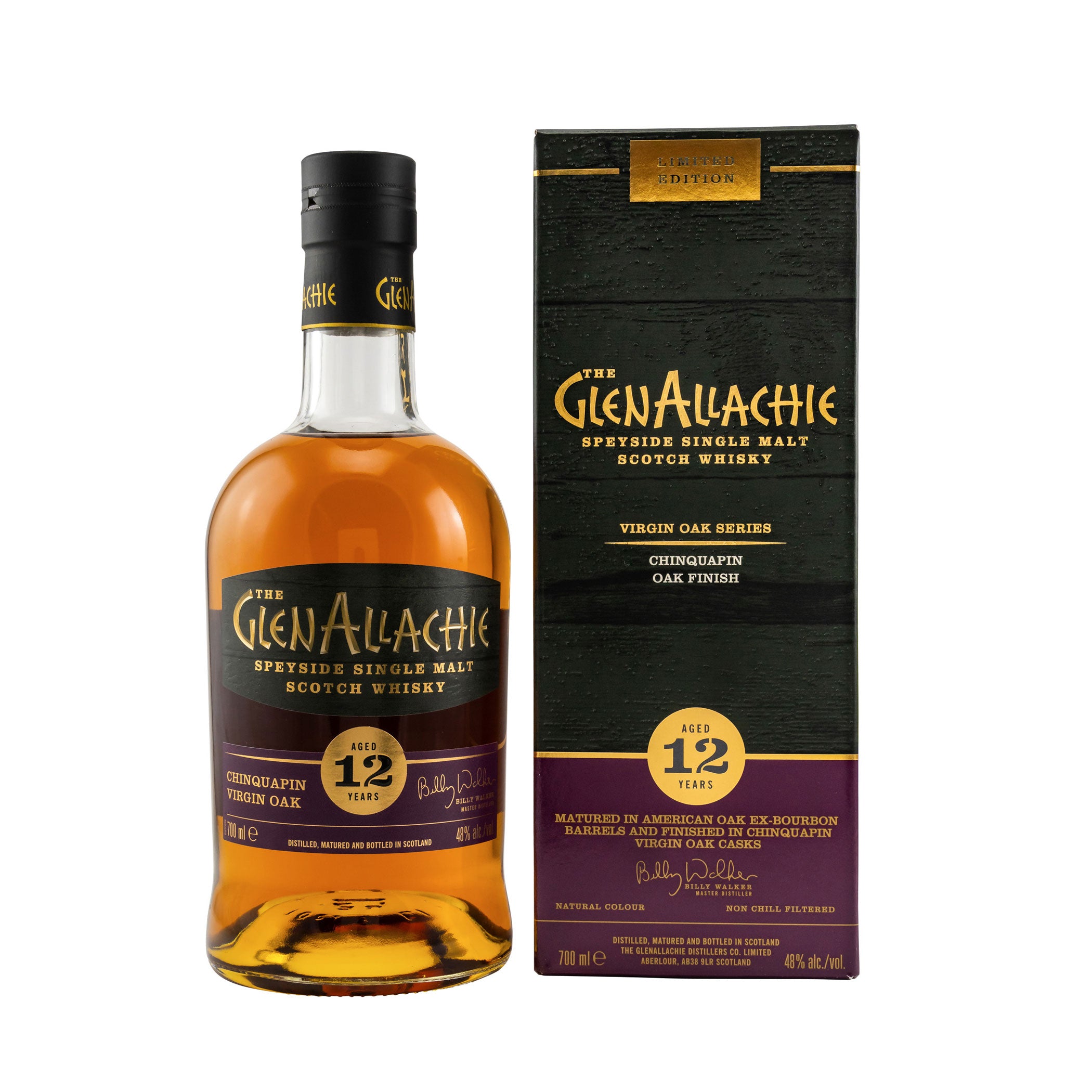 GlenAllachie 12 Jahre Chinquapin Wood Finish