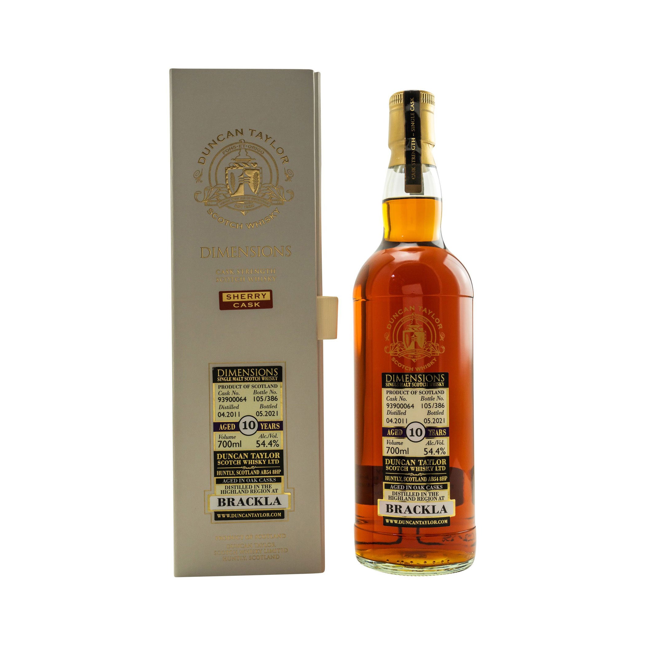 Brackla 2011/2021 - 10 Jahre #93900064 - Dimensions (Duncan Taylor)