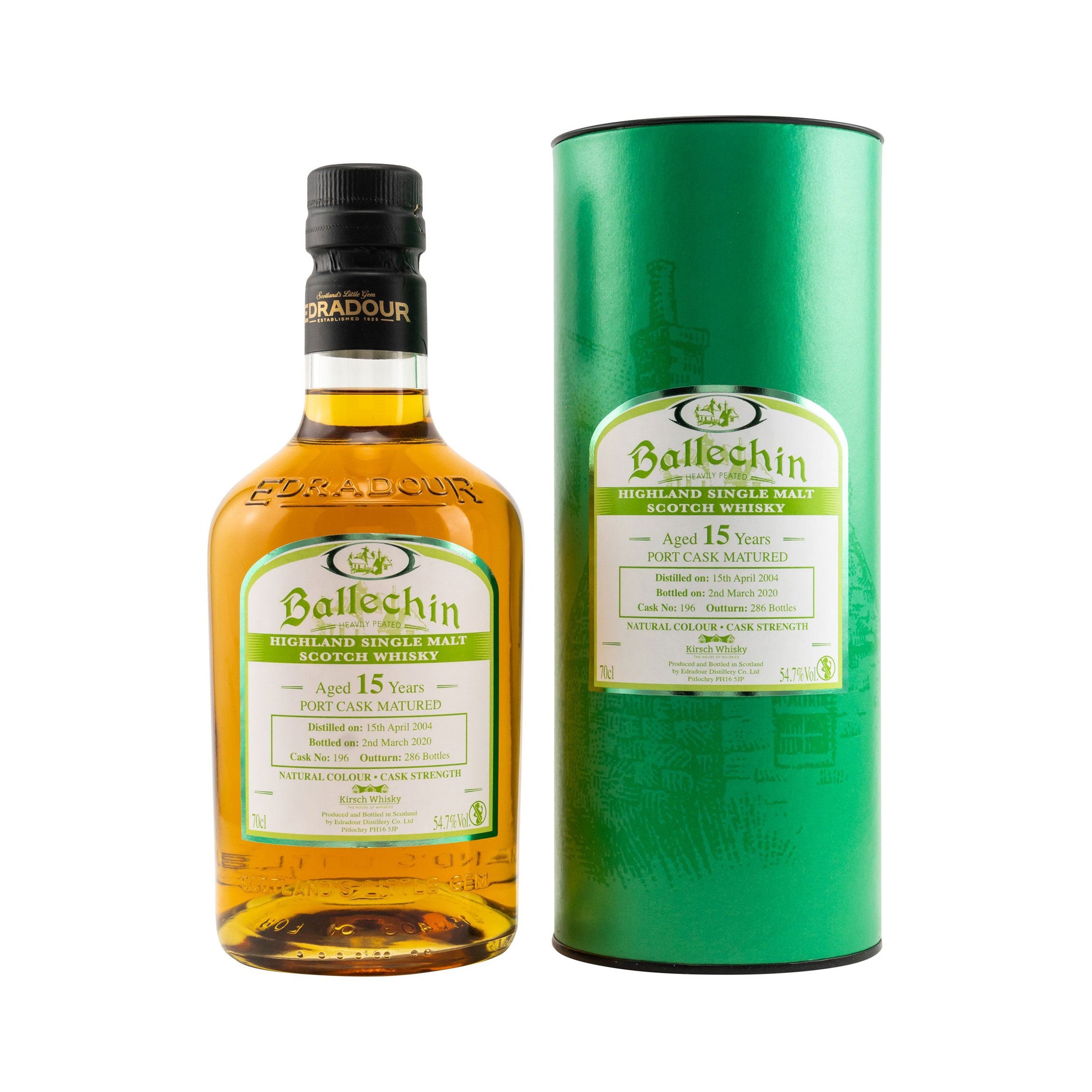 Ballechin 2004/2020 Port Cask Sig #196