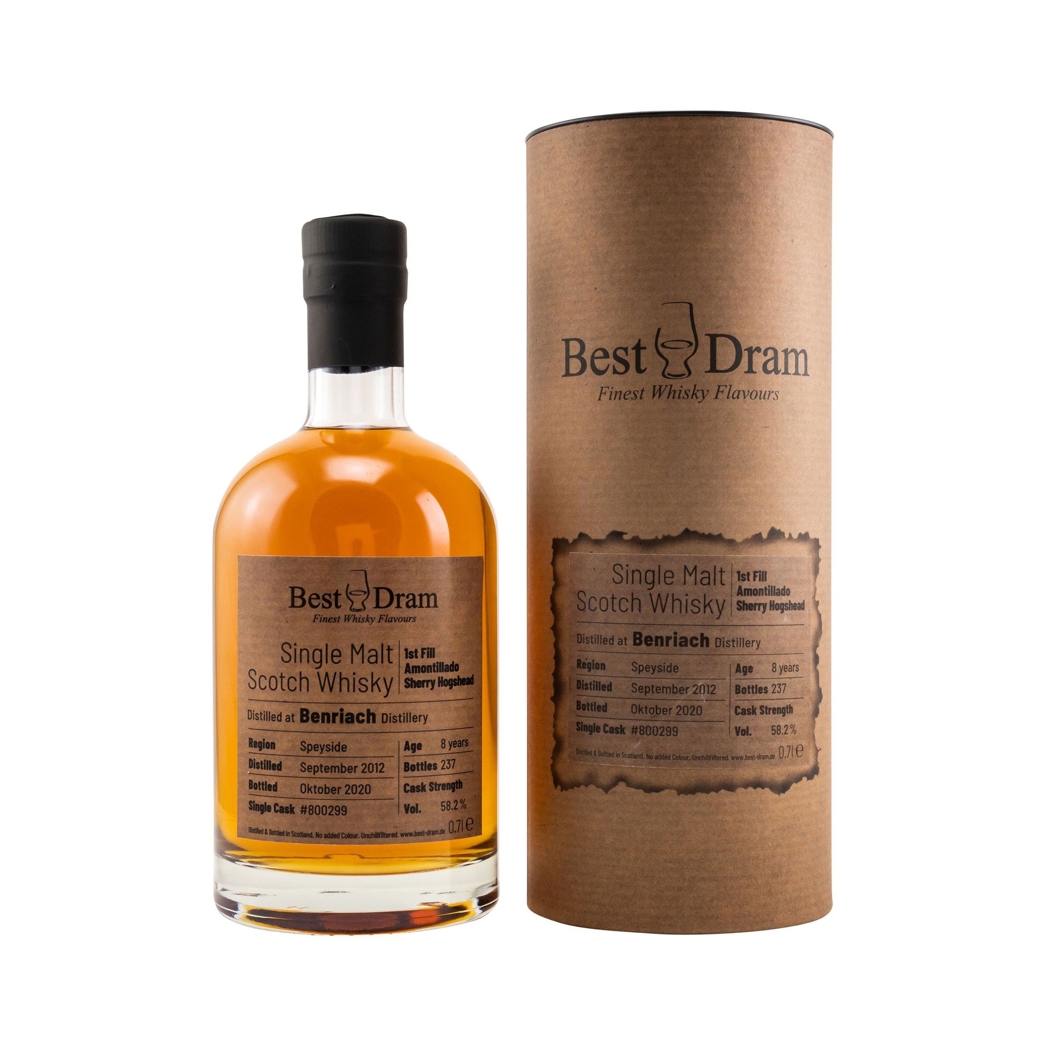 Benriach 2012/2020 - 8 Jahre -#800299 - (Best Dram)