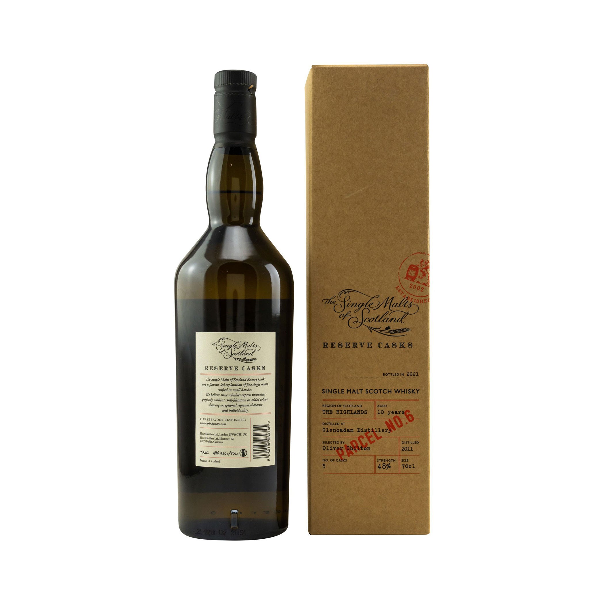 Glencadam 2011/2021 - 10 Jahre - Reserve Cask Parcel 6