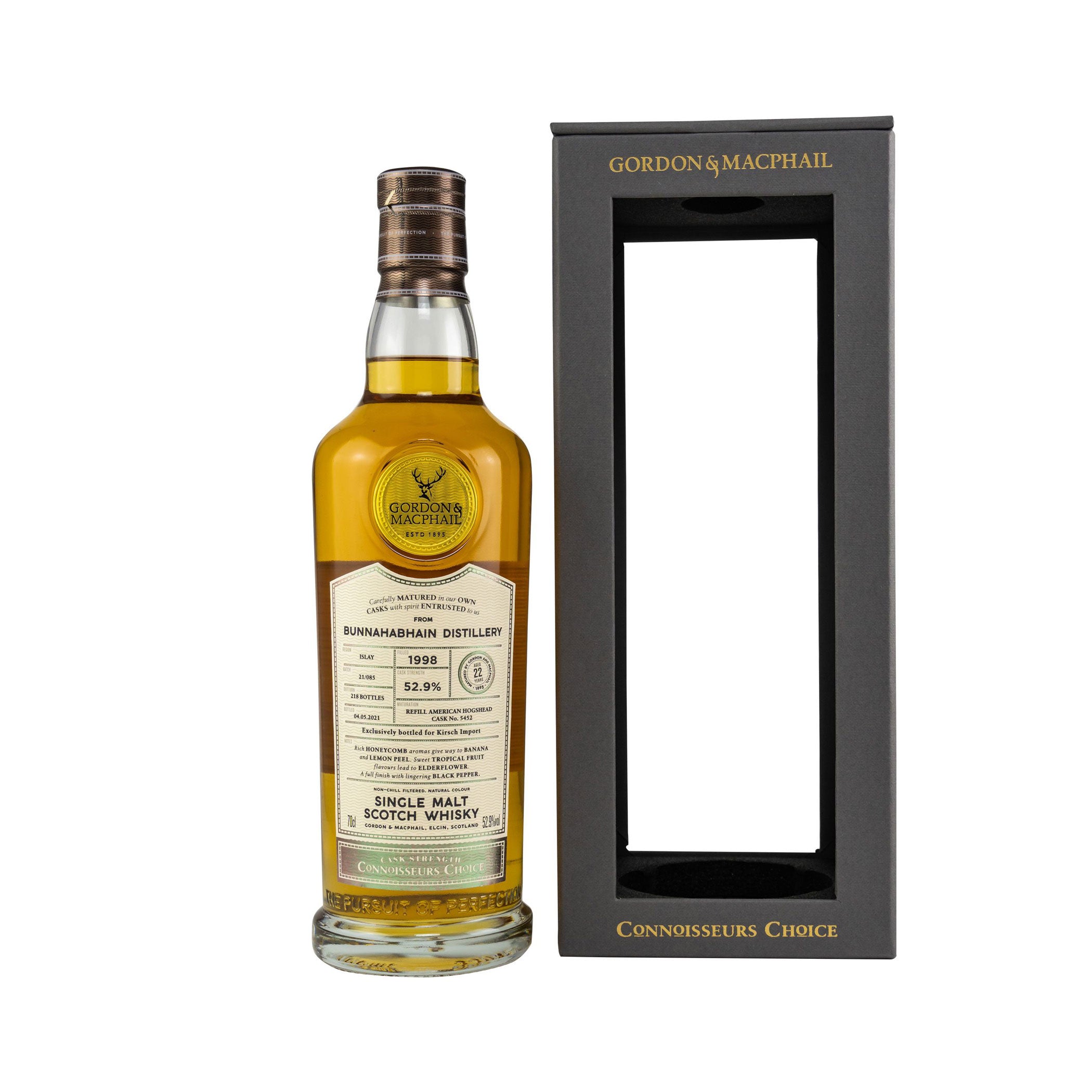 Bunnahabhain 1998/2021 Gordon & MacPhail Connoisseurs Choice #5452