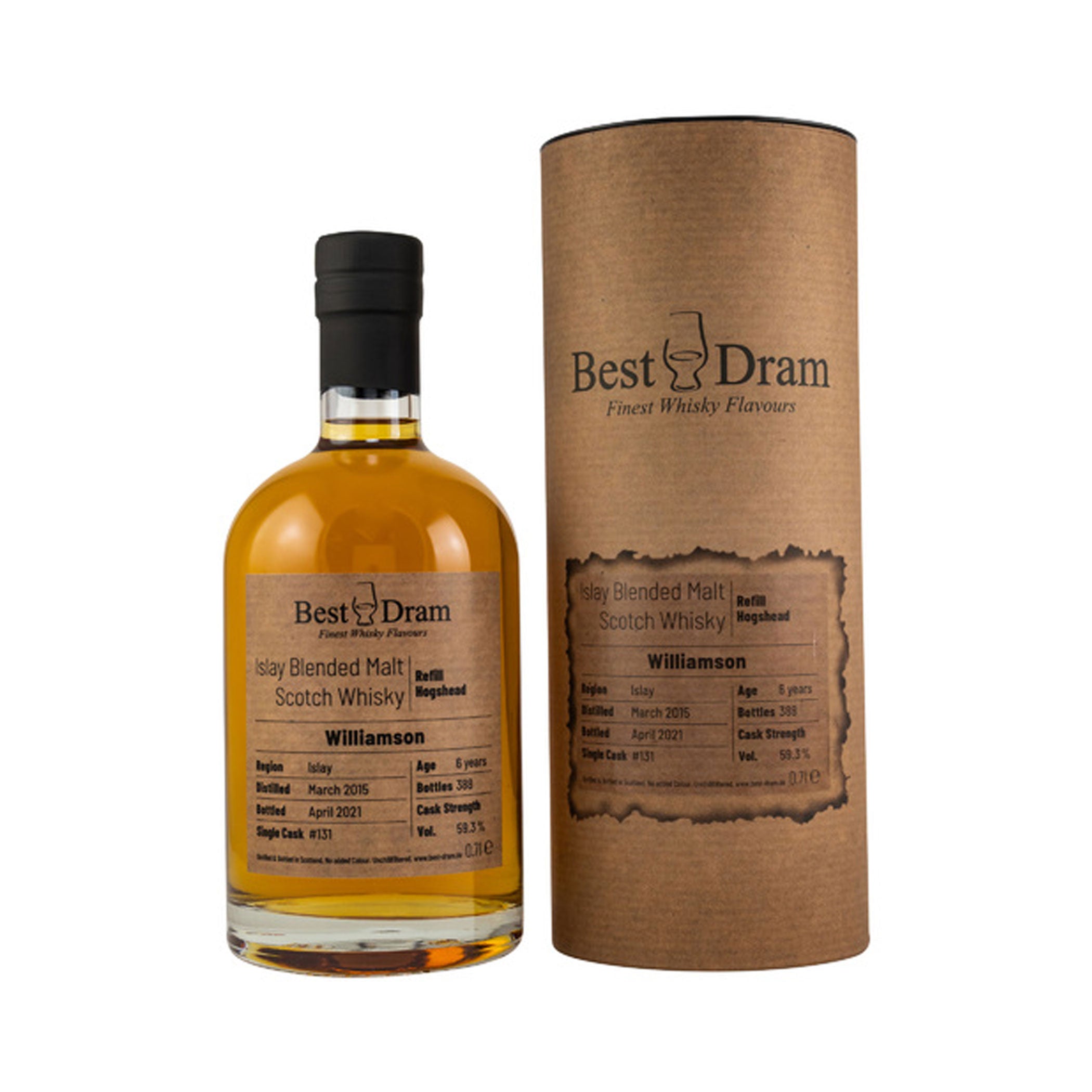 Williamson 2015/2021 - 6 Years Old - #131 - Best Dram -