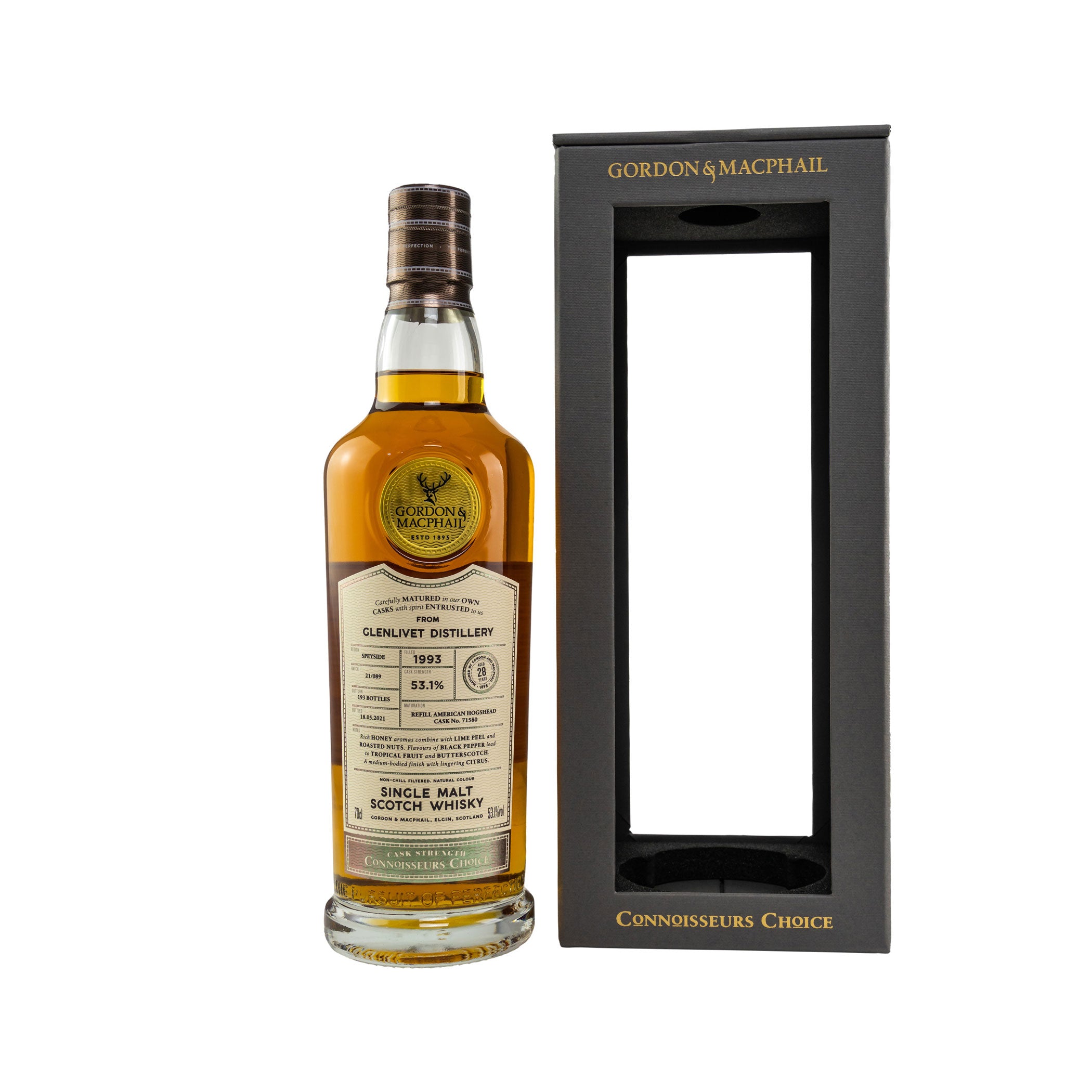Glenlivet 1993/2021 28 Jahre, G&M CC CS NEW RANGE