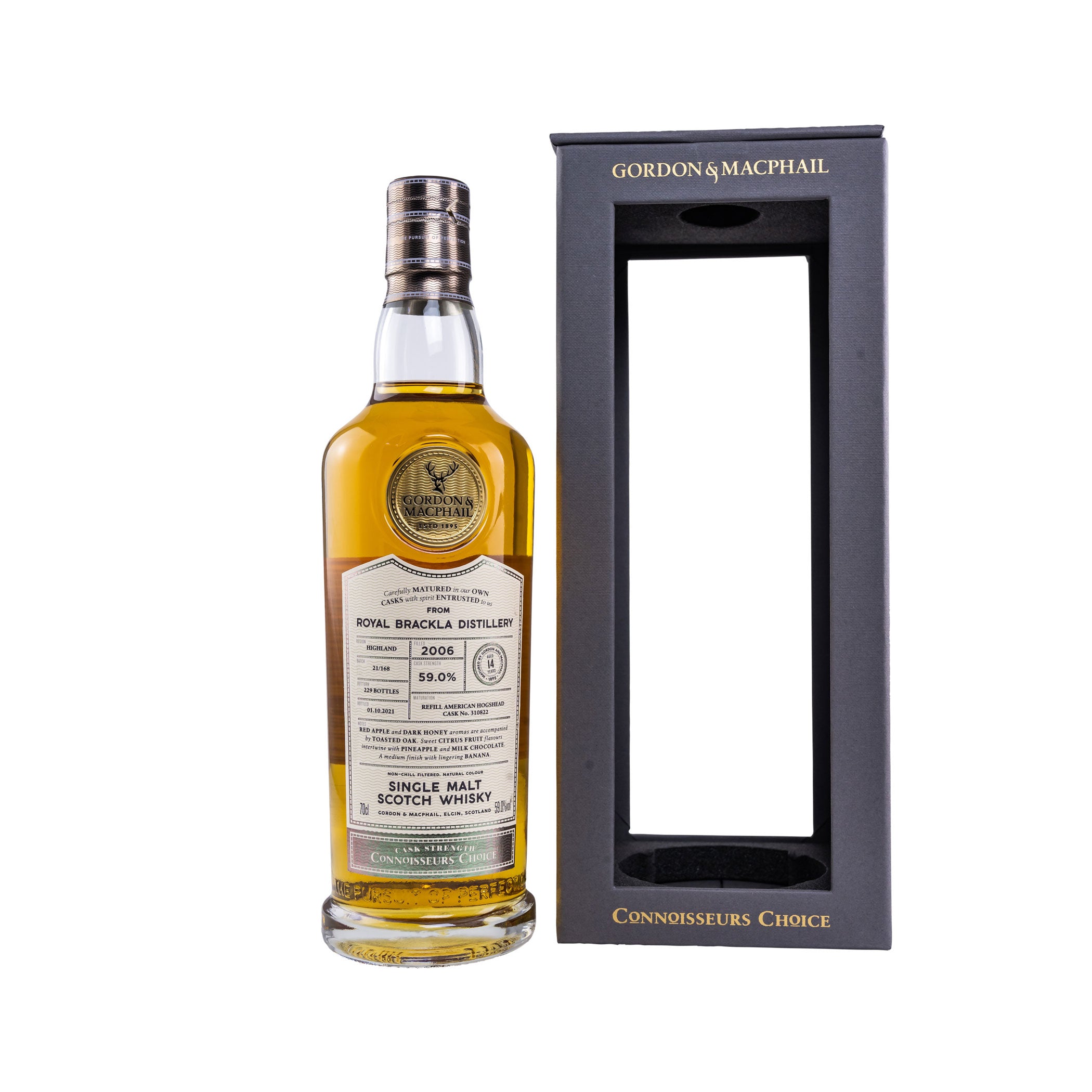 Royal Brackla 2006/2021 - 14 Years Old #310822 Connoisseurs Choice - Gordon & MacPhail