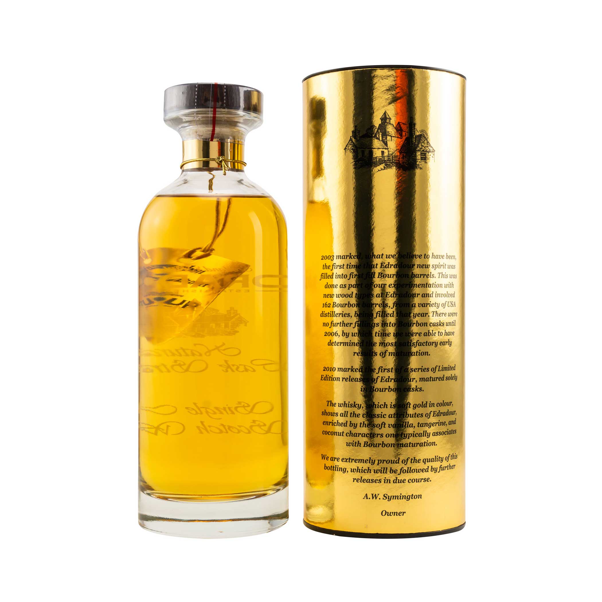 Edradour 2007/2021 - 13 y.o. - Natural Cask Strength - Small Batch - Ibisco Bourbon