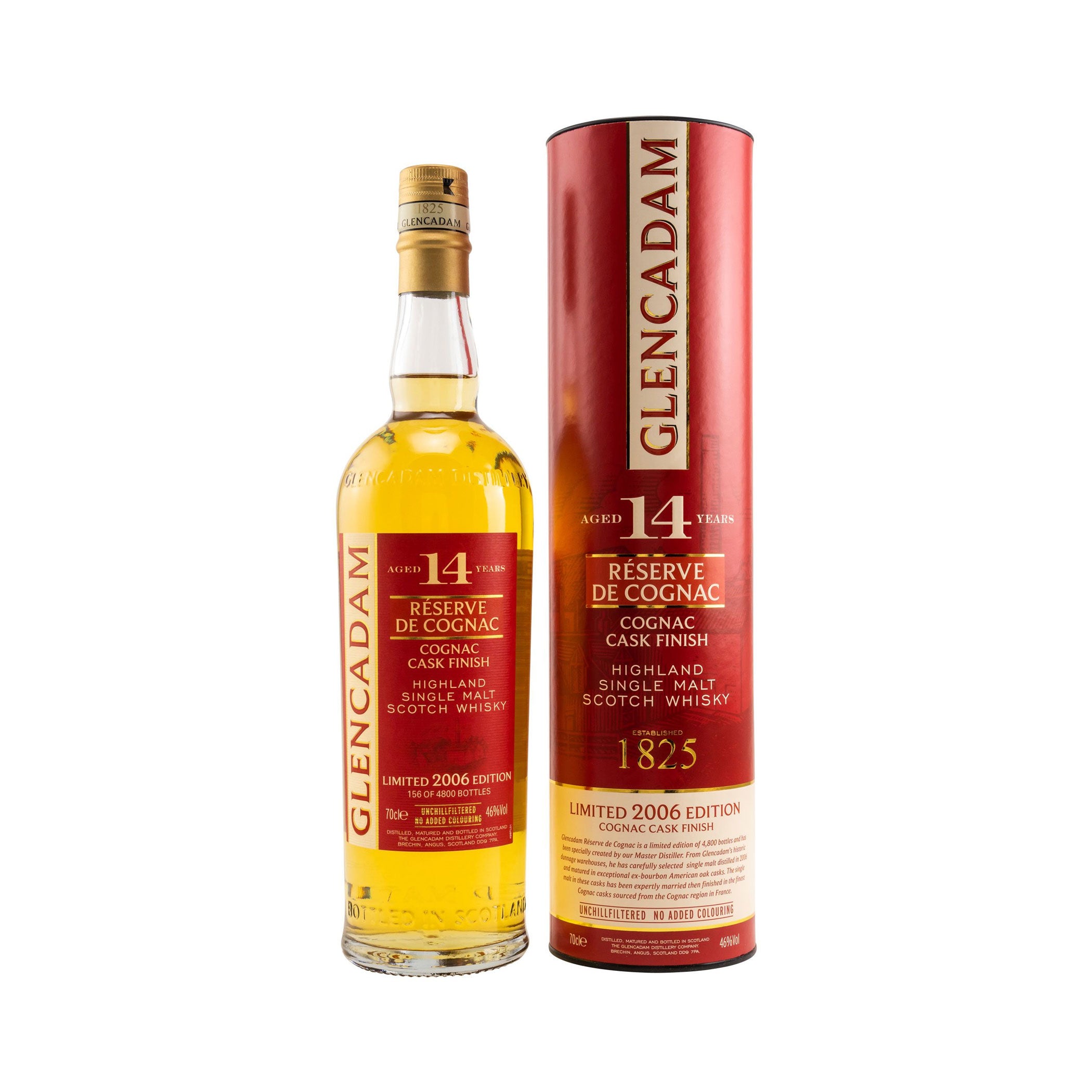 Glencadam 14 Jahre Réserve de Cognac