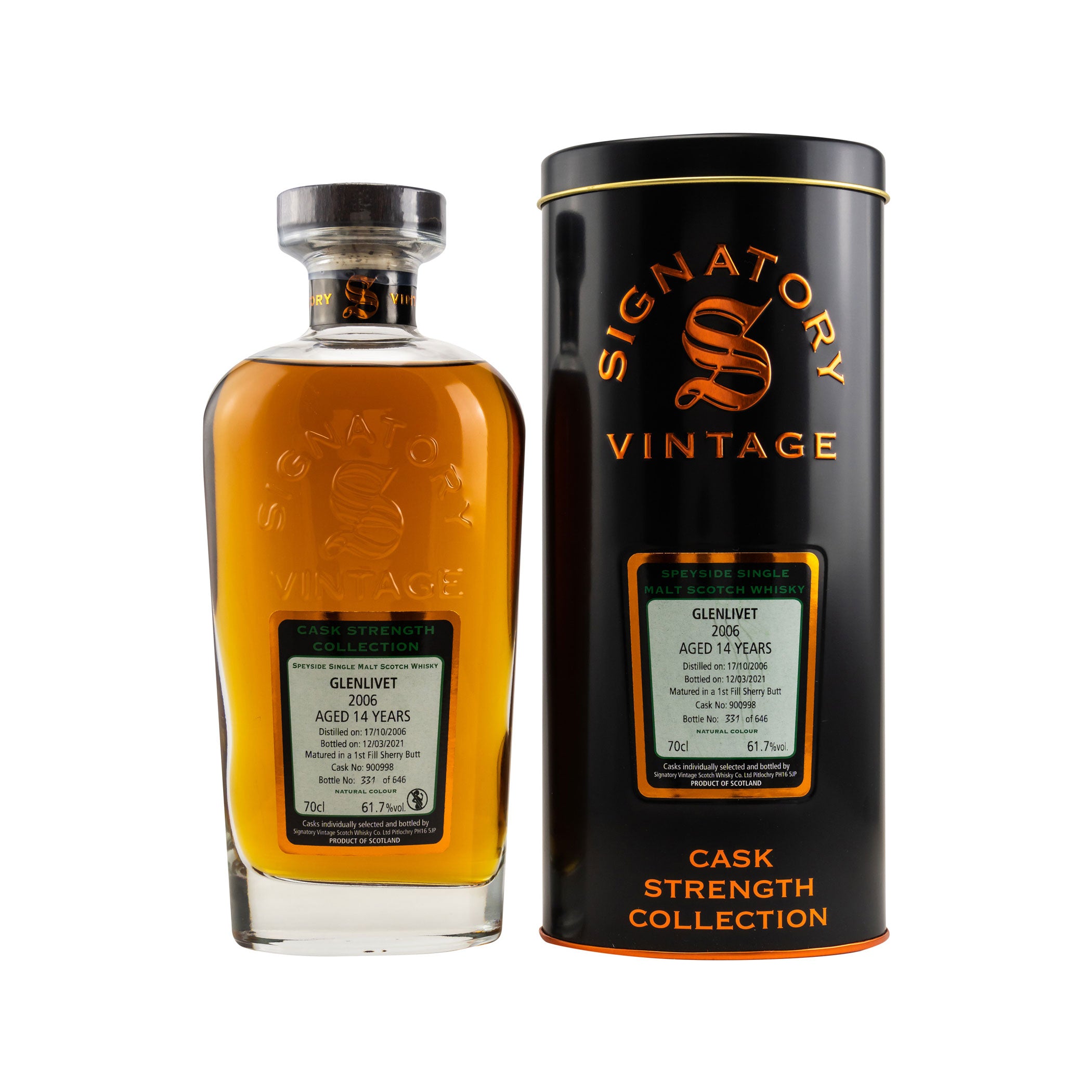 Glenlivet 2006/2021 Sig CS #900998