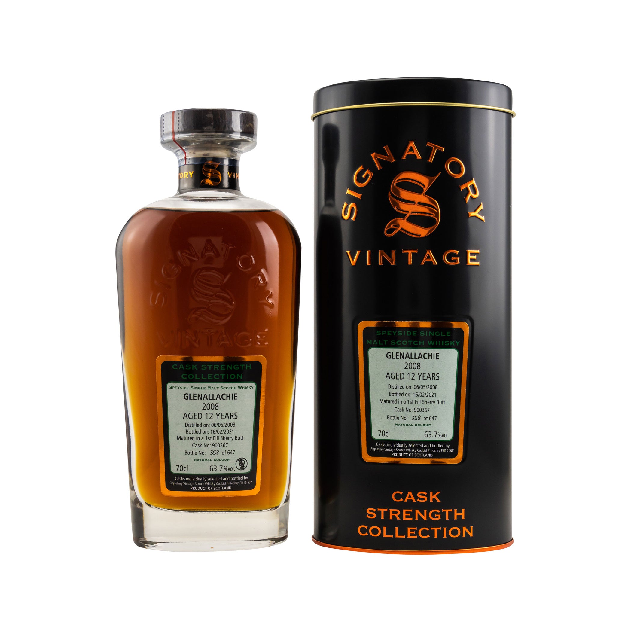 GlenAllachie 2008/2021 Sig CS #900367