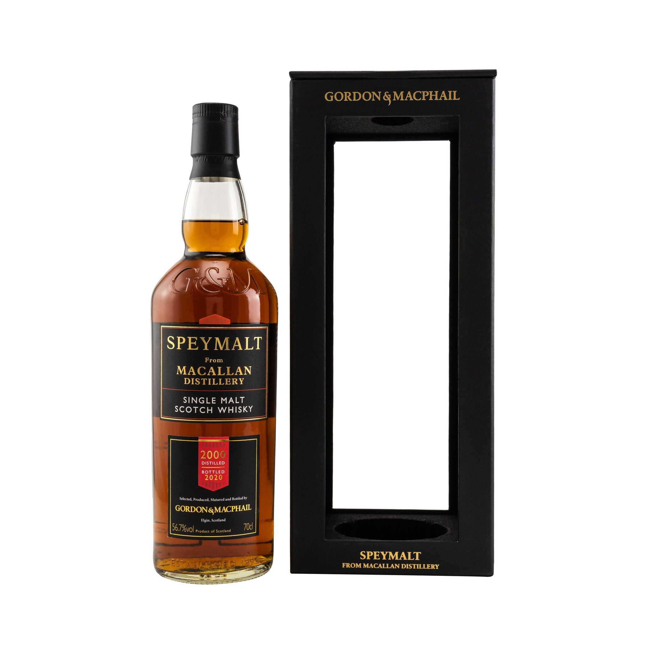 Macallan Speymalt 2000/2020, G&M NEW RANGE