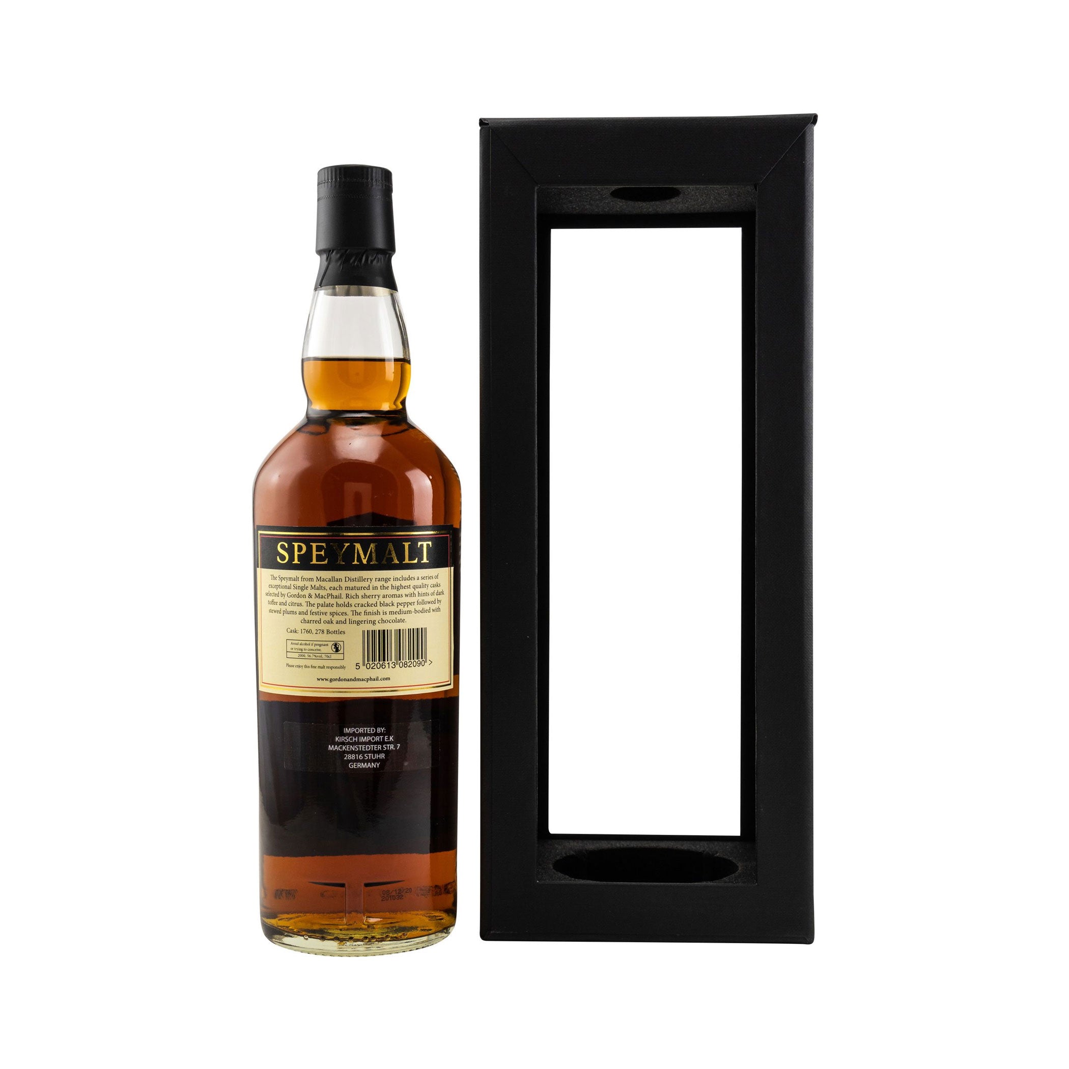 Macallan Speymalt 2000/2020, G&M NEW RANGE