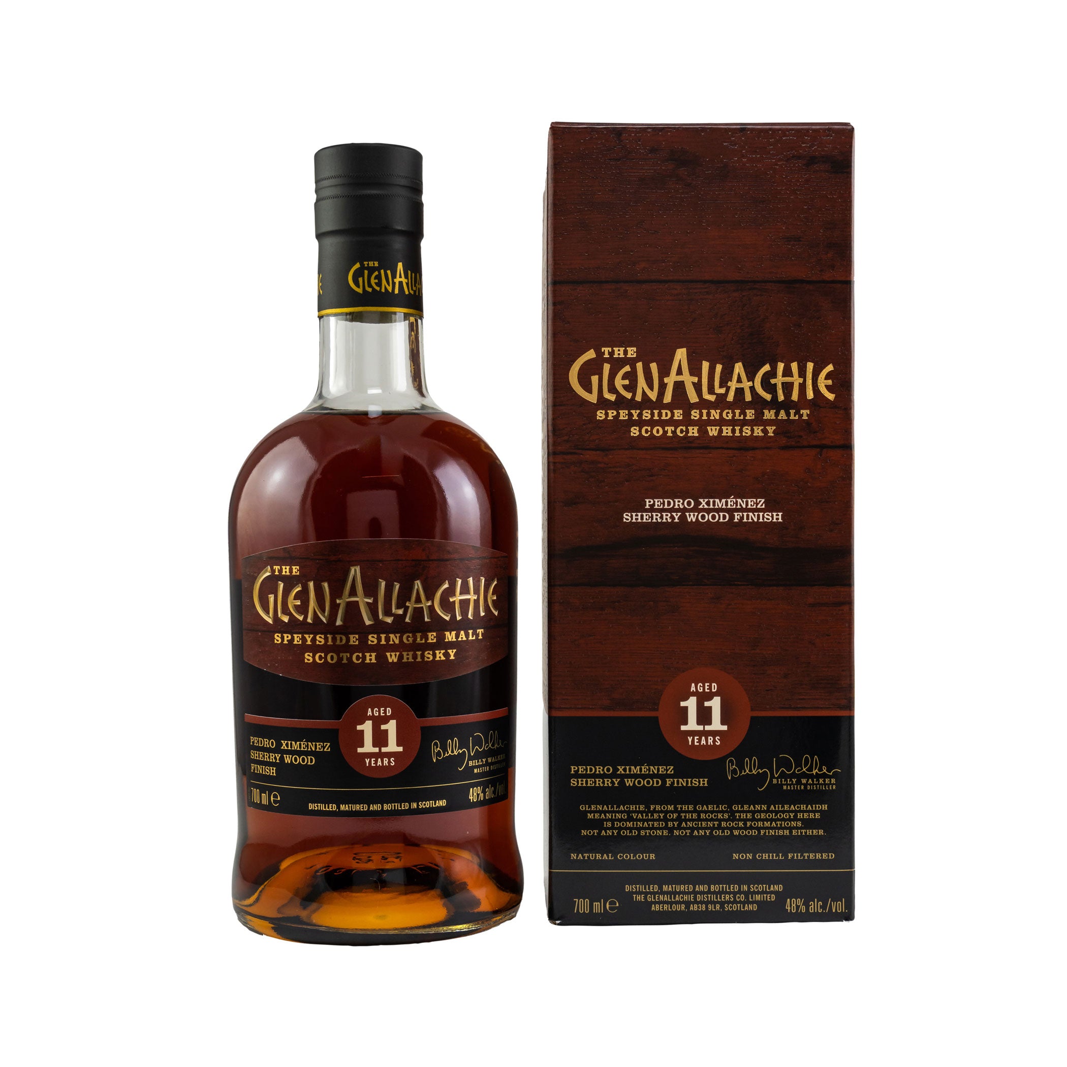 GlenAllachie 11 Jahre – Pedro Ximénez Sherry Wood Finish