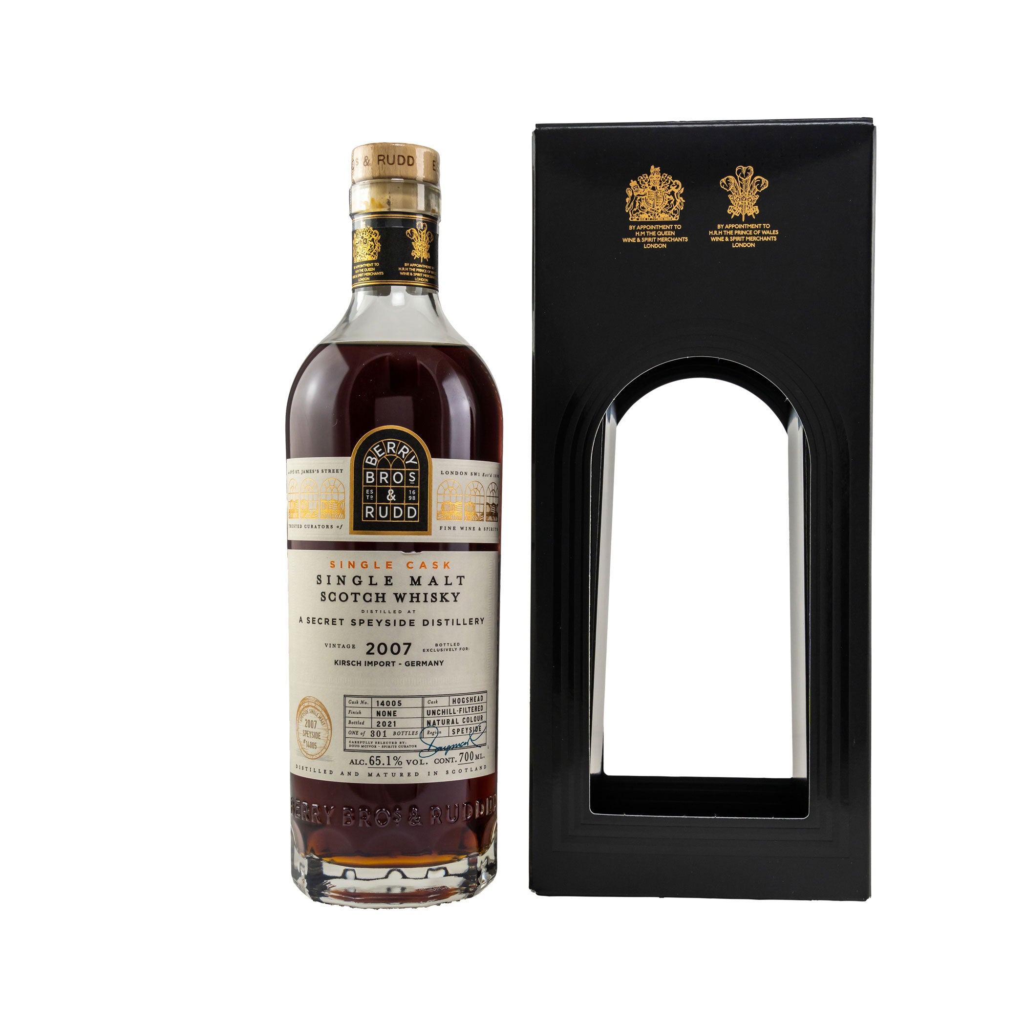 Secret Speyside 2007/2021 - 14 Years Old - #14005 - Berry Bros & Rudd