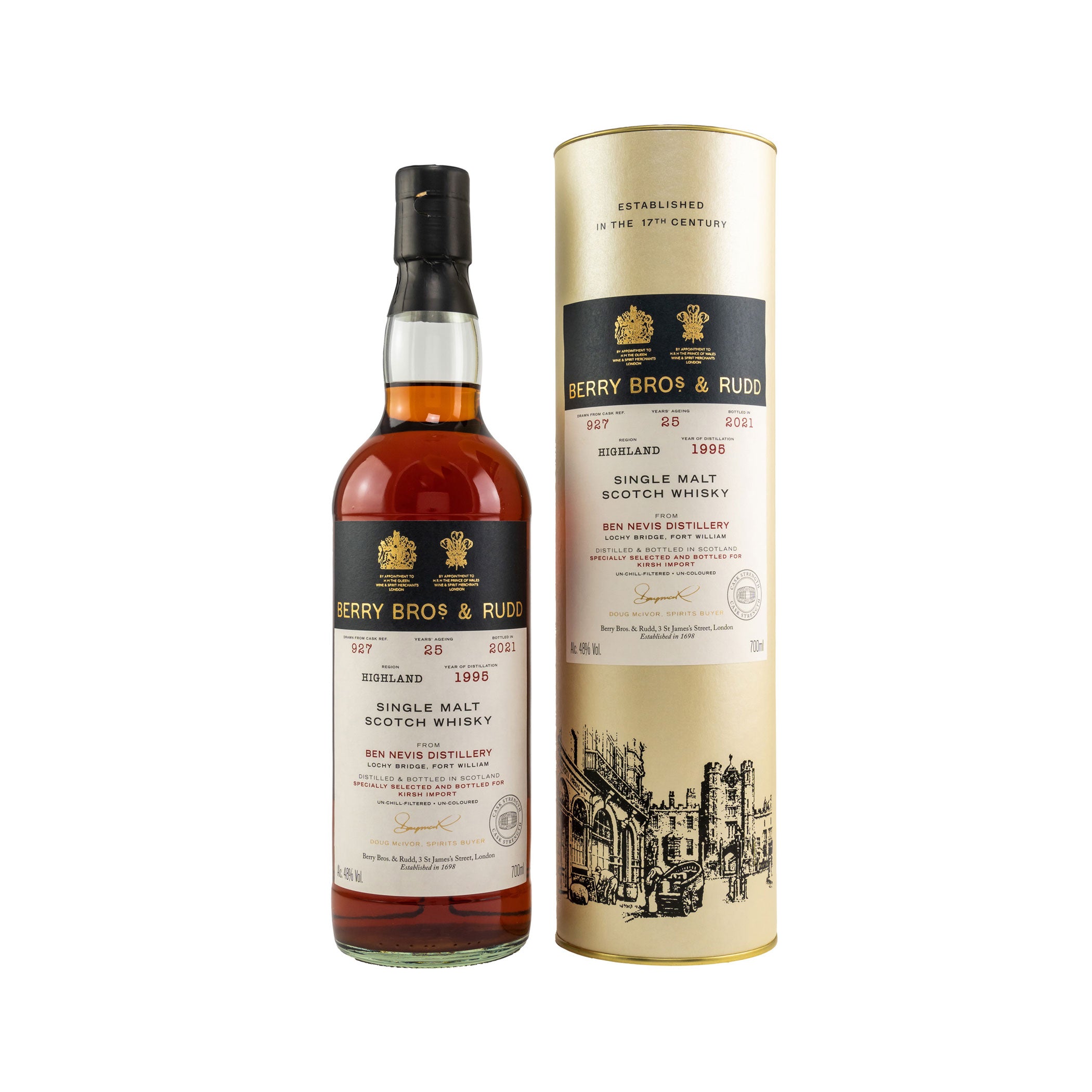 Ben Nevis 1995/2021 - 25 Years Old - #927 - Berry Bros & Rudd