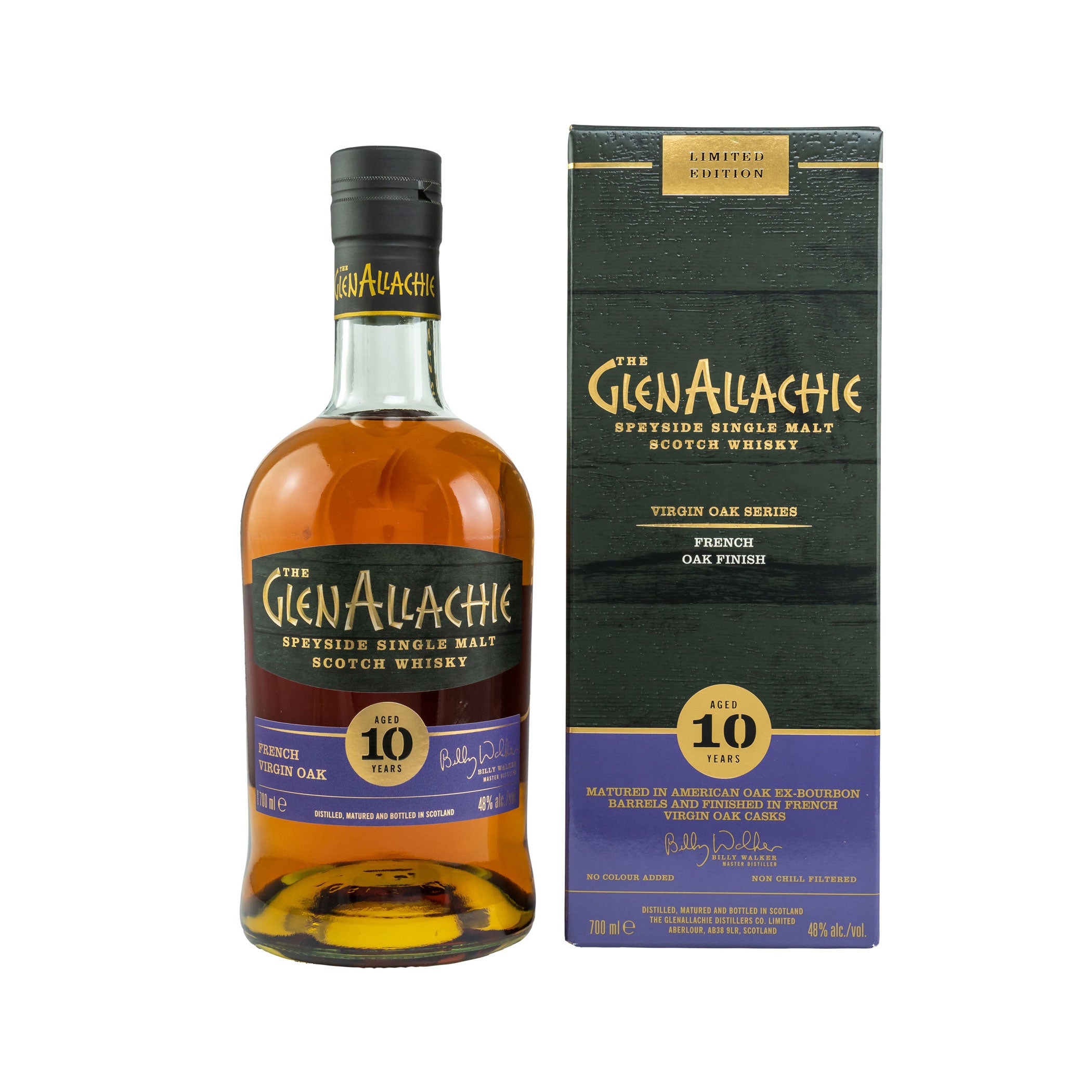 The GlenAllachie 10 Jahre – French Oak Finish Virgin Oak Series