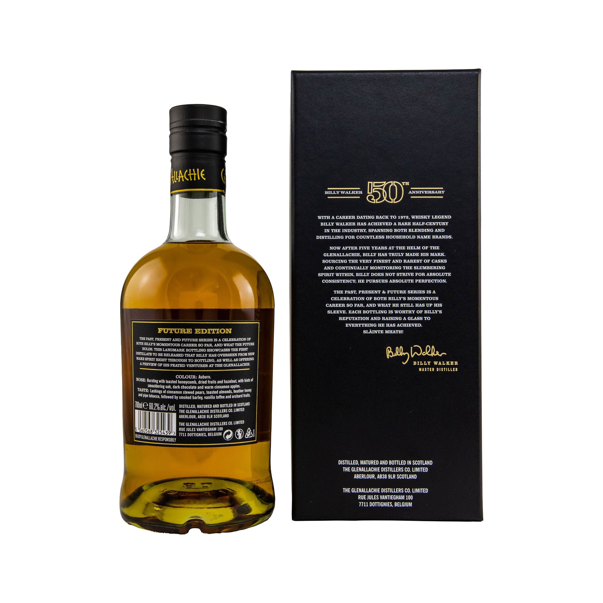 The GlenAllachie 4 Jahre Future Edition – Peated - Billy Walker 50th Anniversary - Speyside Single Malt Scotch Whisky