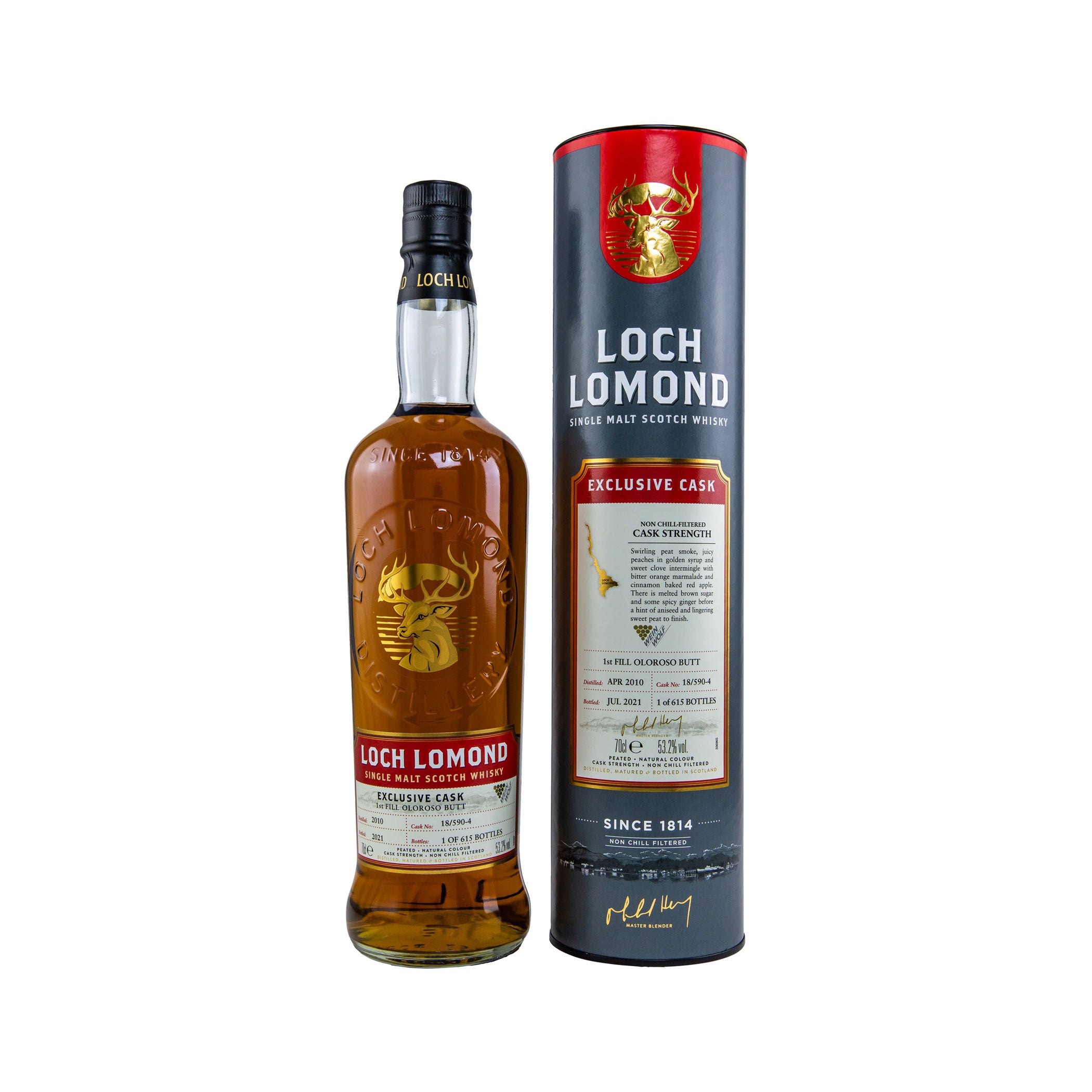 Loch Lomond Single Cask 2010/2021 - Oloroso Butt #18/590-4