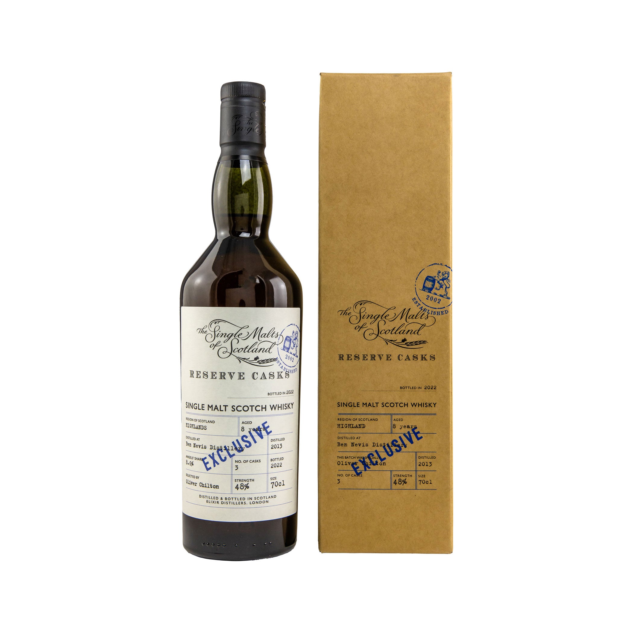 Ben Nevis 2013/2022 - 8 Years Old - Reserve Cask Cherry (SMoS)