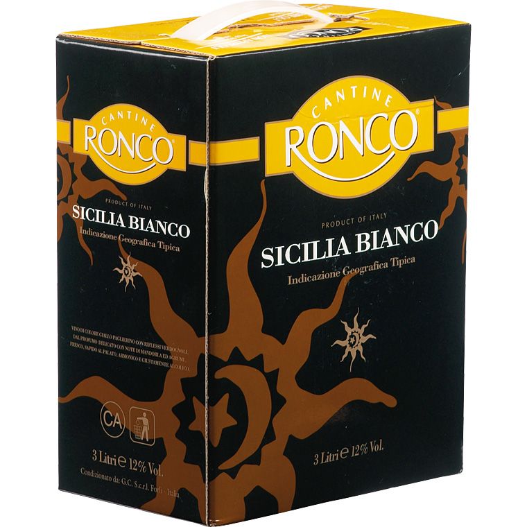 Sicilia Bianco IGT Ronco Sizilien/Italien 3 l