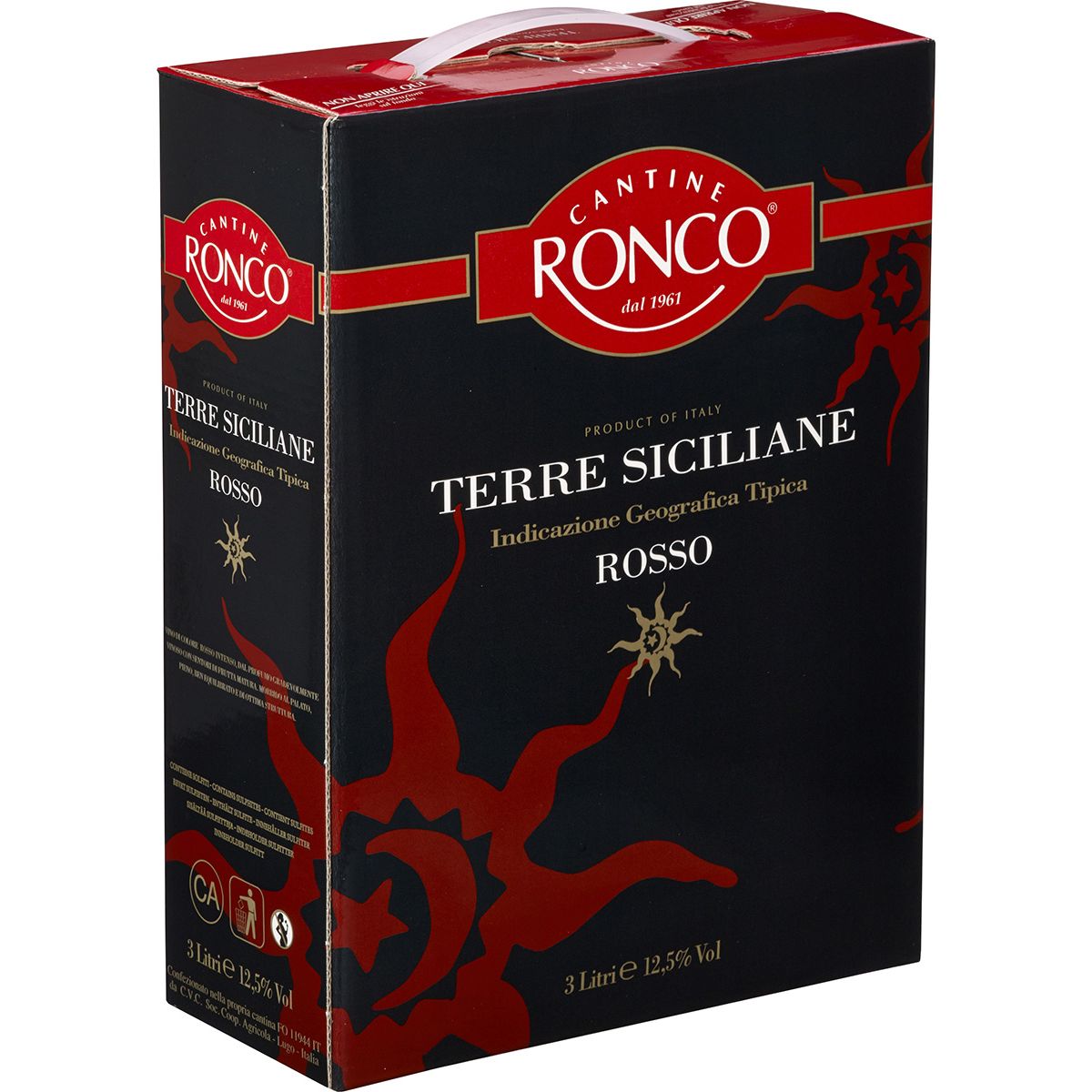Sicilia Rosso IGT Ronco Sizilien/Italien 3 l