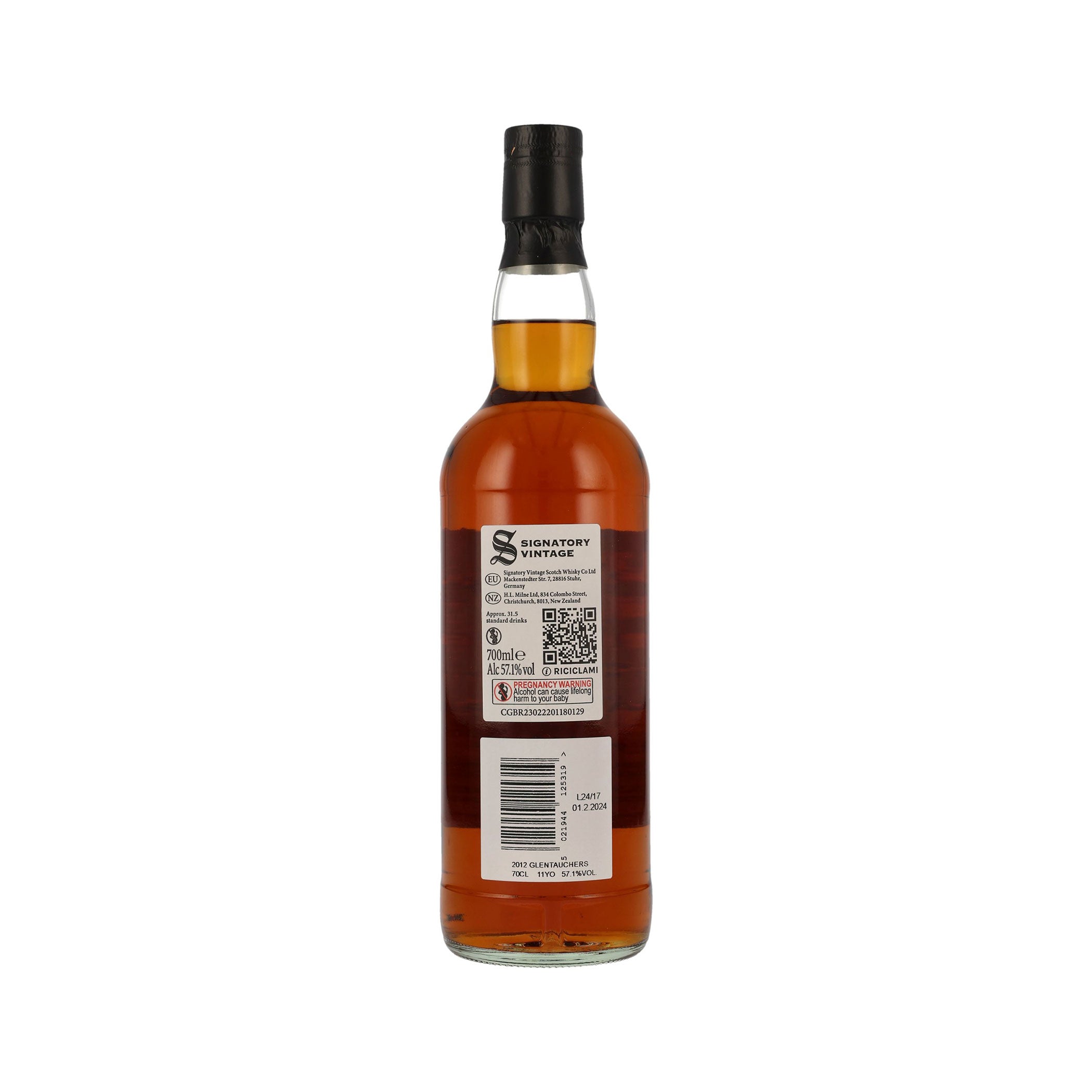 Glentauchers 2012/2023 - Signatory Vintage Speyside Single Malt Scotch Whisky - Small Batch Edition #8